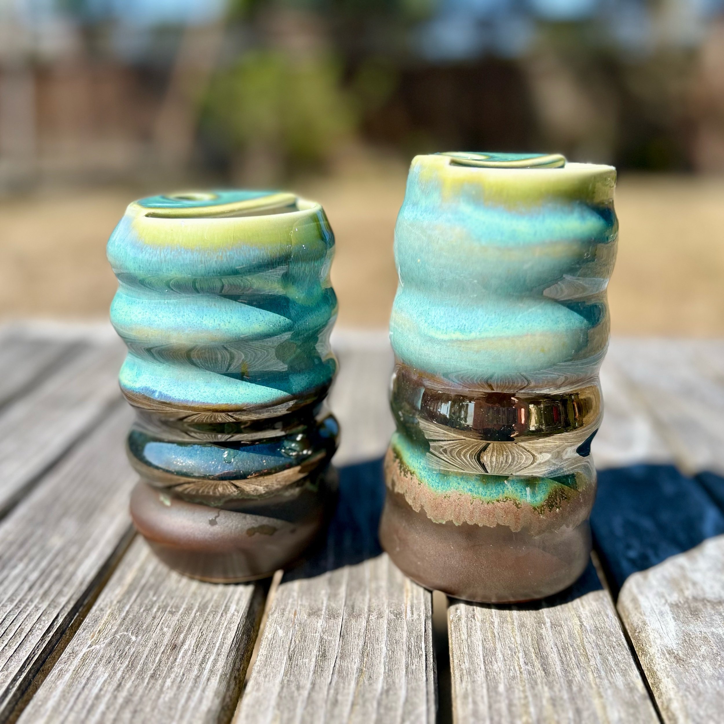 Bubble Travel Cup in Coastal Reflections