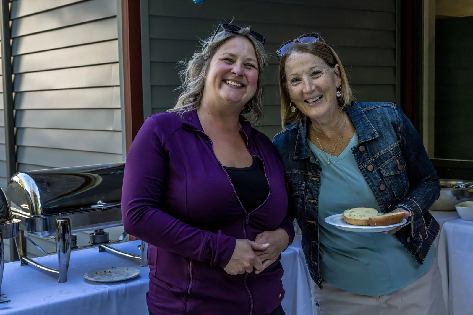 Labor Day barbecue at Riverview Senior Living and Memory Care in Juneau Alaska
