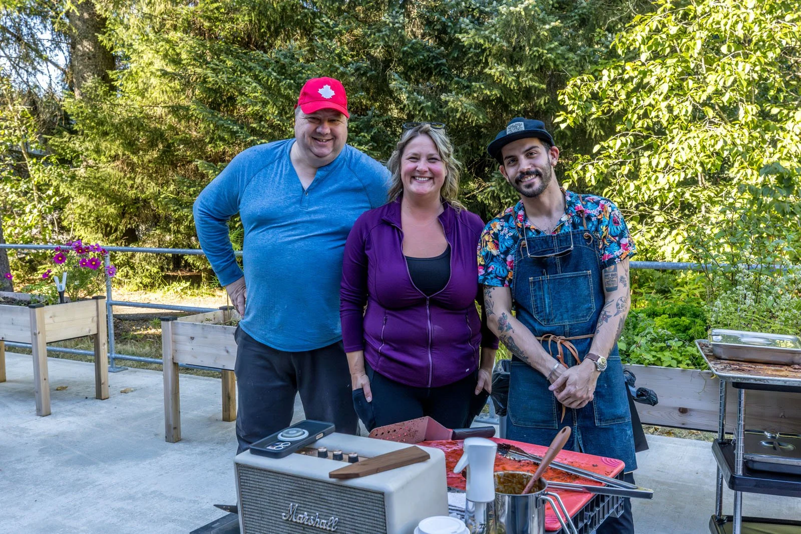 Staff and residents at Riverview Senior Living and Memory Care in Juneau Alaska