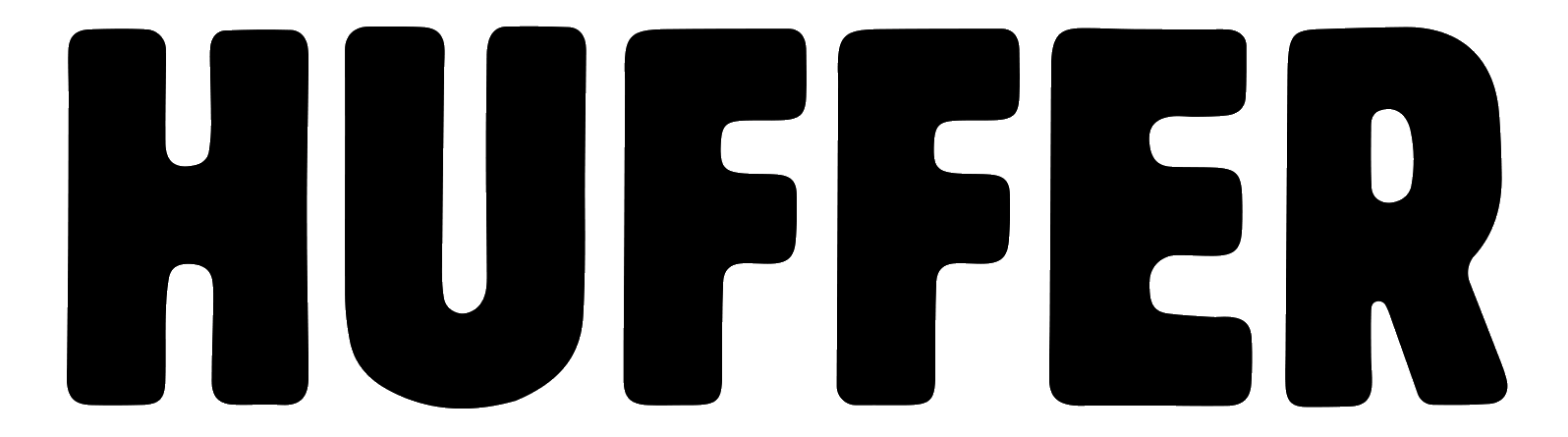 The word 'HUNTER' in large, black, outlined letters on a white background.