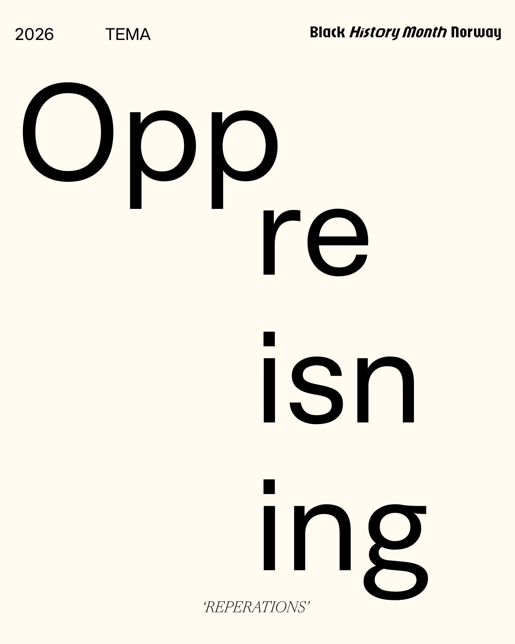 Black History Month Norway lanserer 2026-tema og program «Oppreisning»