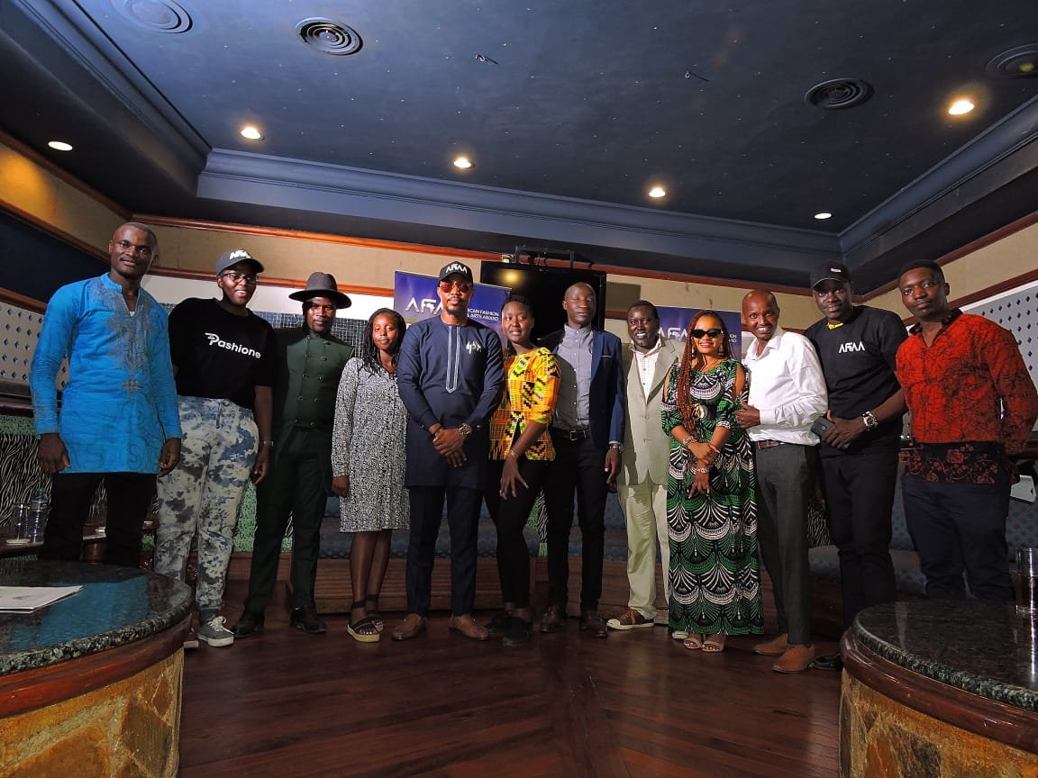 The AFAA team at the African Fashion and Arts Awards