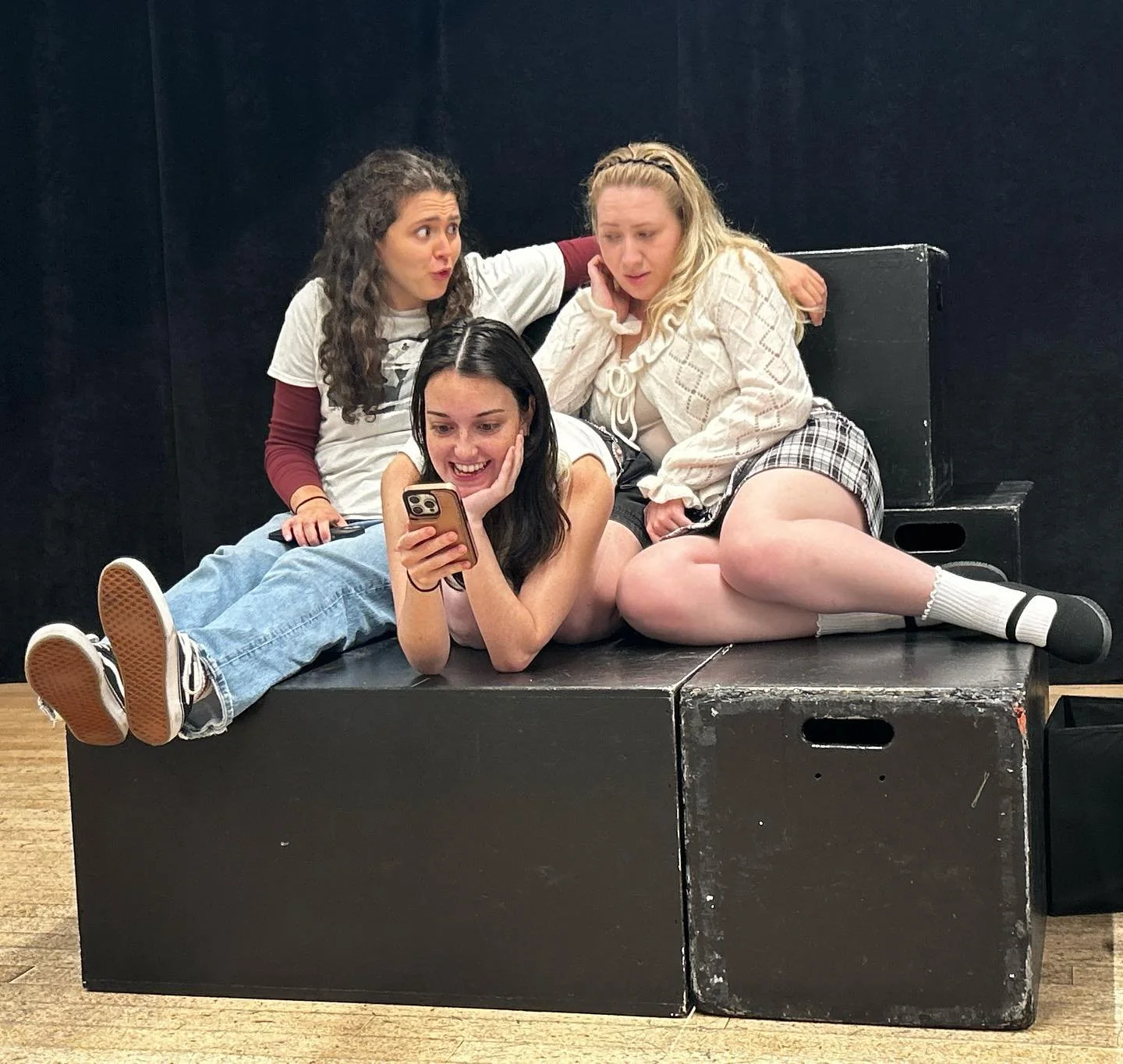 1 DAY LEFT UNTIL OPENING NIGHT! To celebrate, here’s an exclusive sneak peak inside the final dress rehearsal room 👀 Act NOW and grab a ticket from our link in bio to avoid being cut out of the lives of any of these people featured 😘 
📸: @b