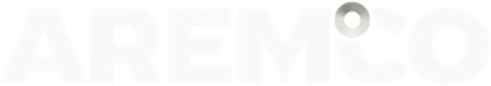 AREMCO type-based logo