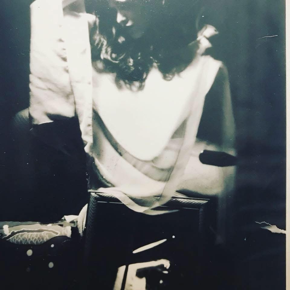 Self-Portrait, c. 1990s
35mm photograph

Created while I was studying photography. I was experimenting with light, softness, and form, trying to make something less literal and more atmospheric — almost dreamlike or mystical. I was interested in what