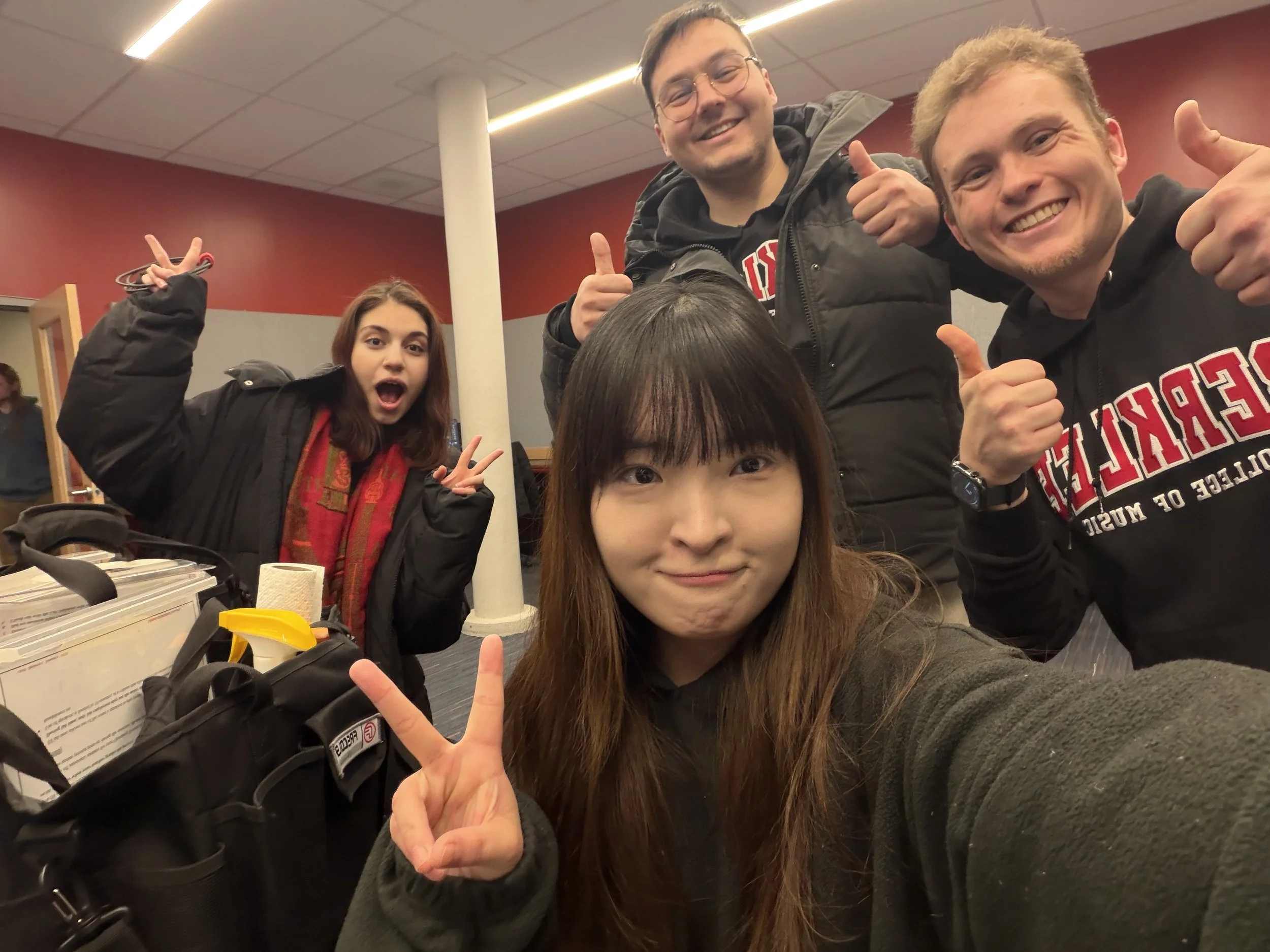 With Berklee Lab Ops