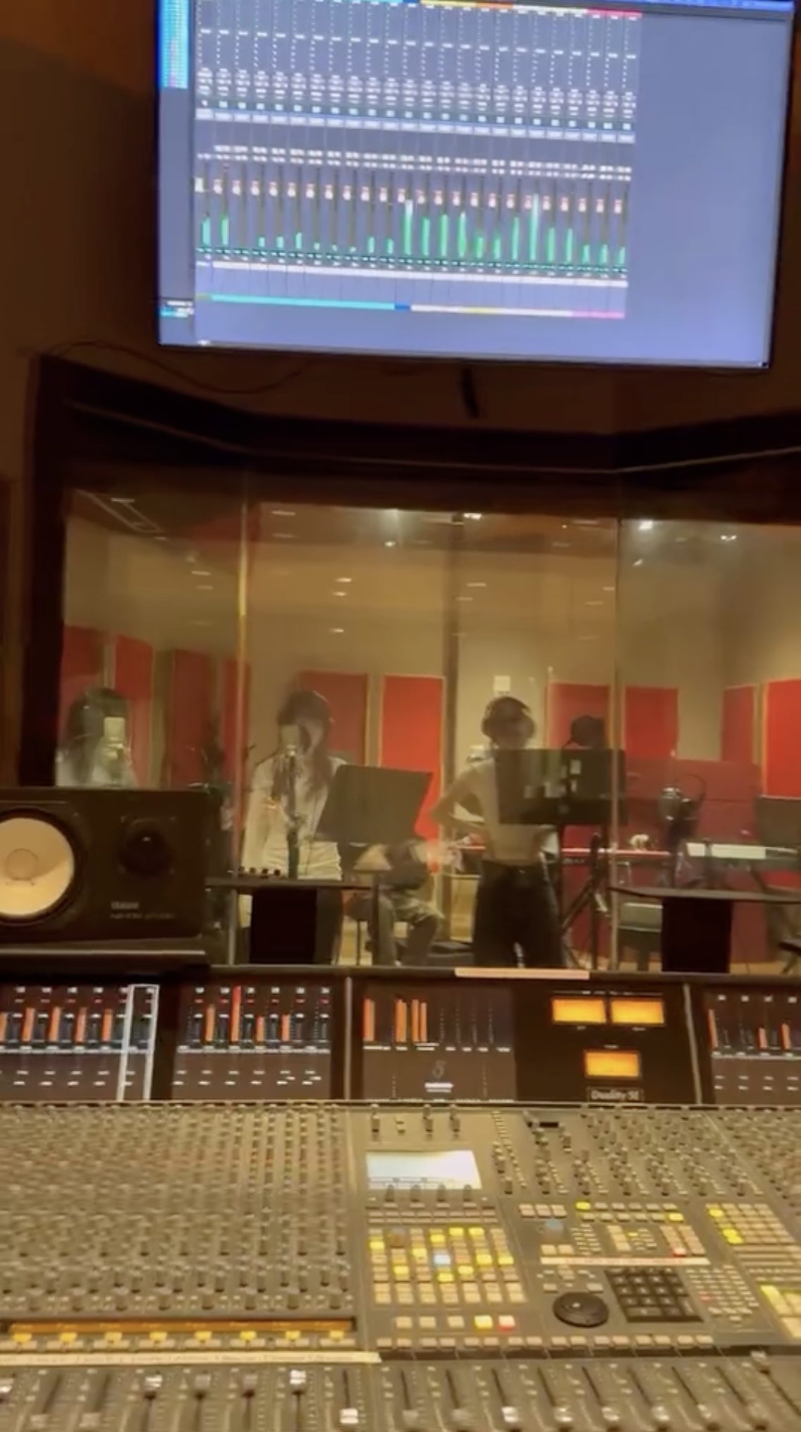 Recording big band session with SSL Duality