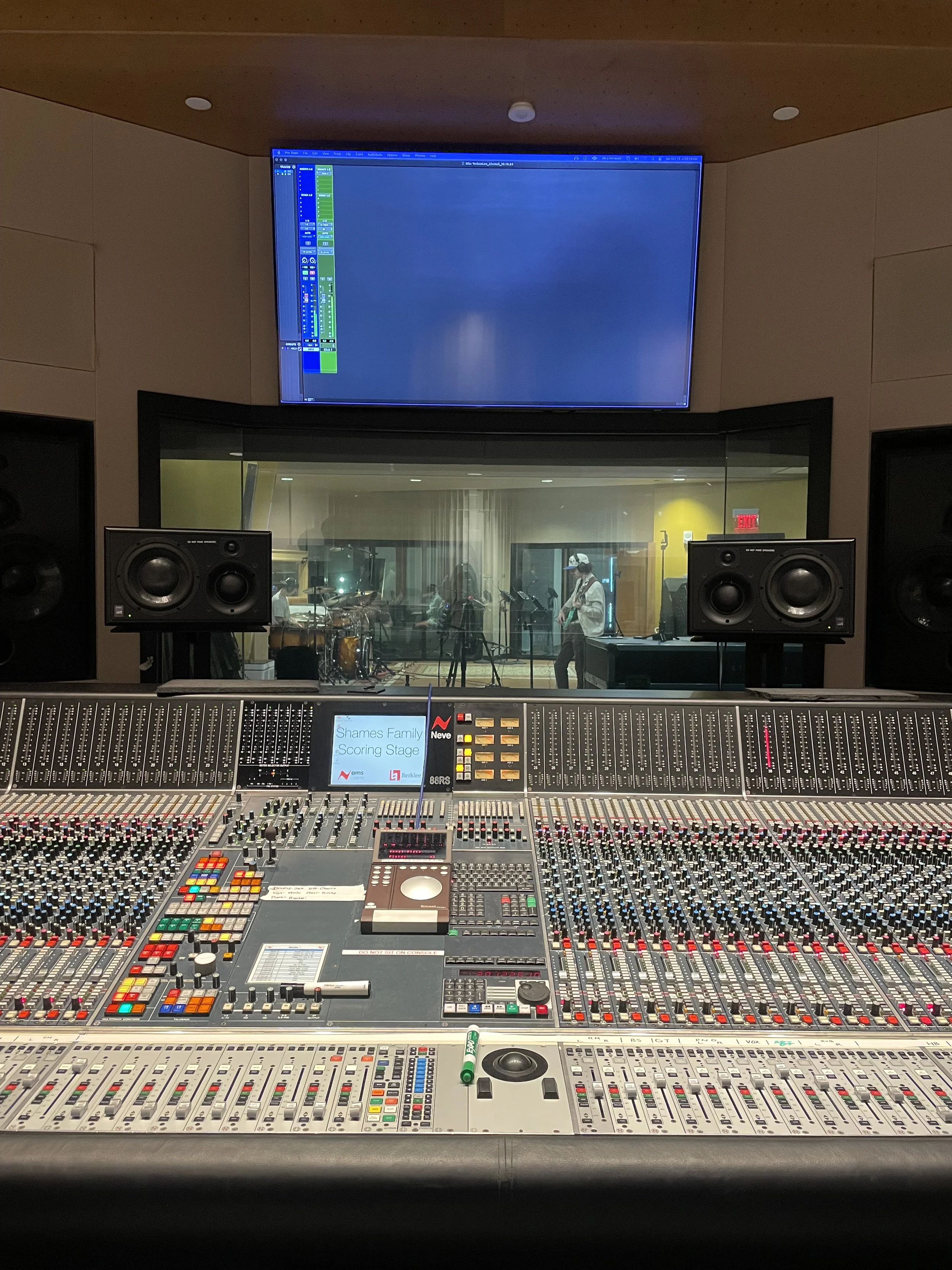 Live-To-2 Recording Session