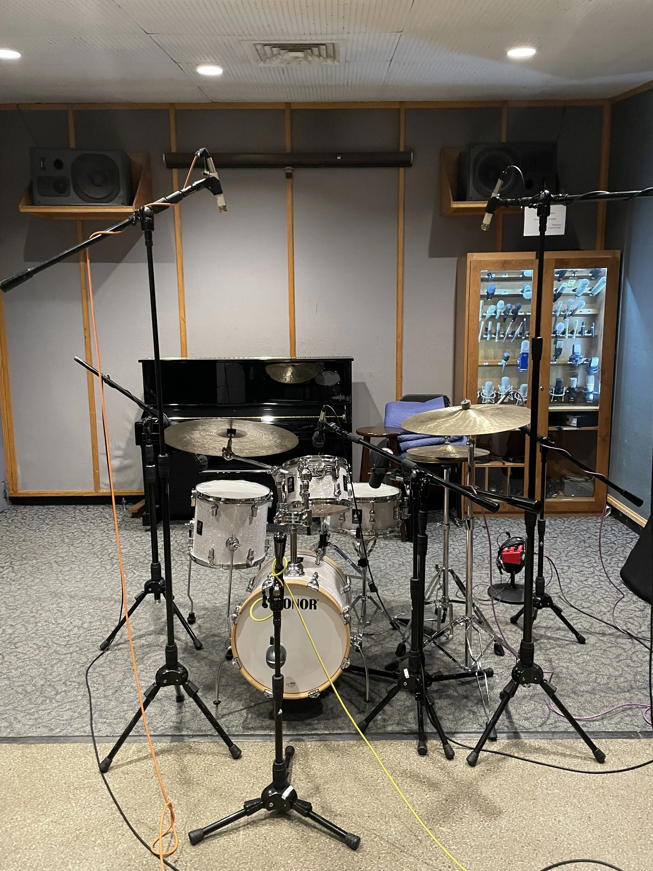 Drum recording Session