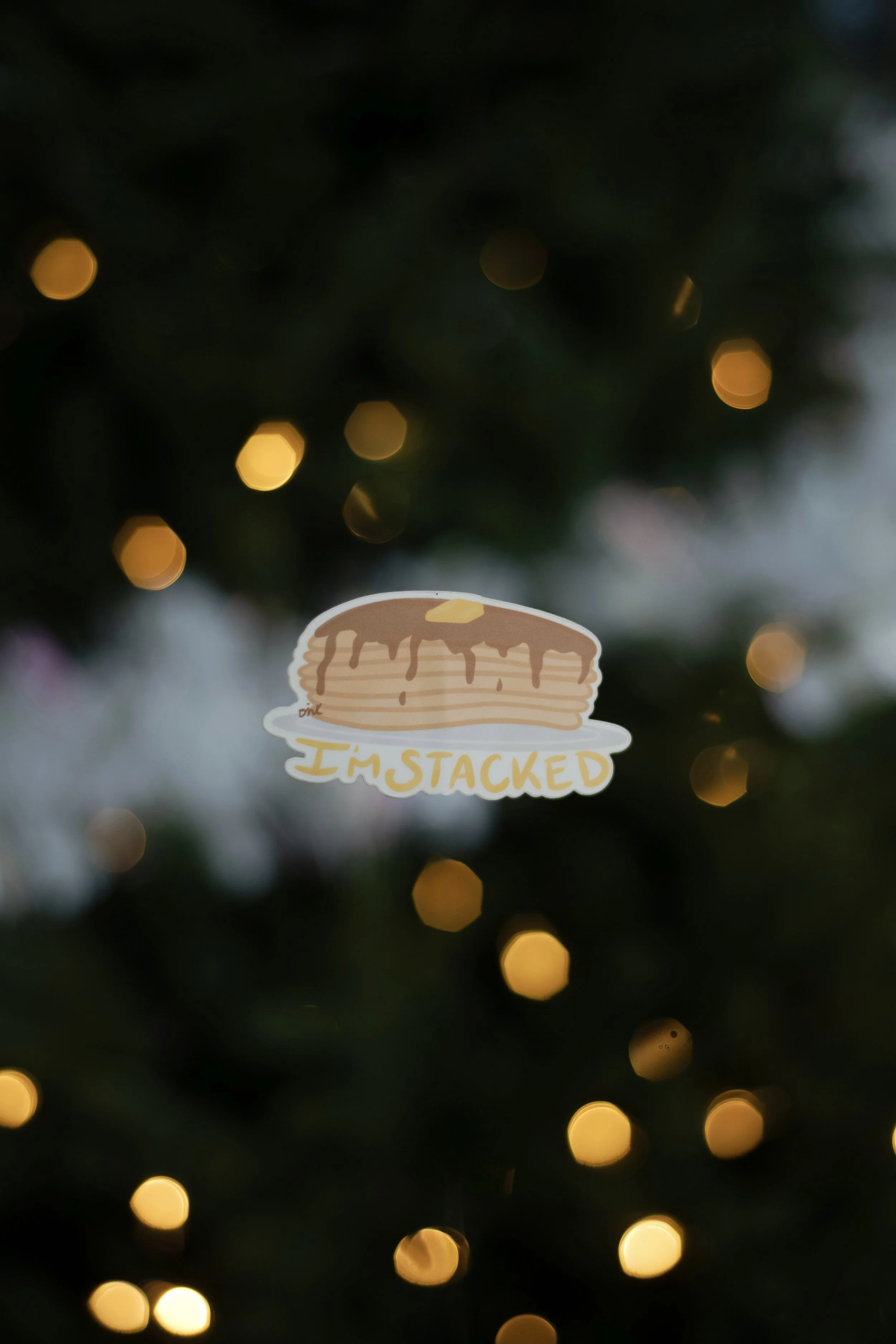 "I'm Stacked"- Pancake Sticker