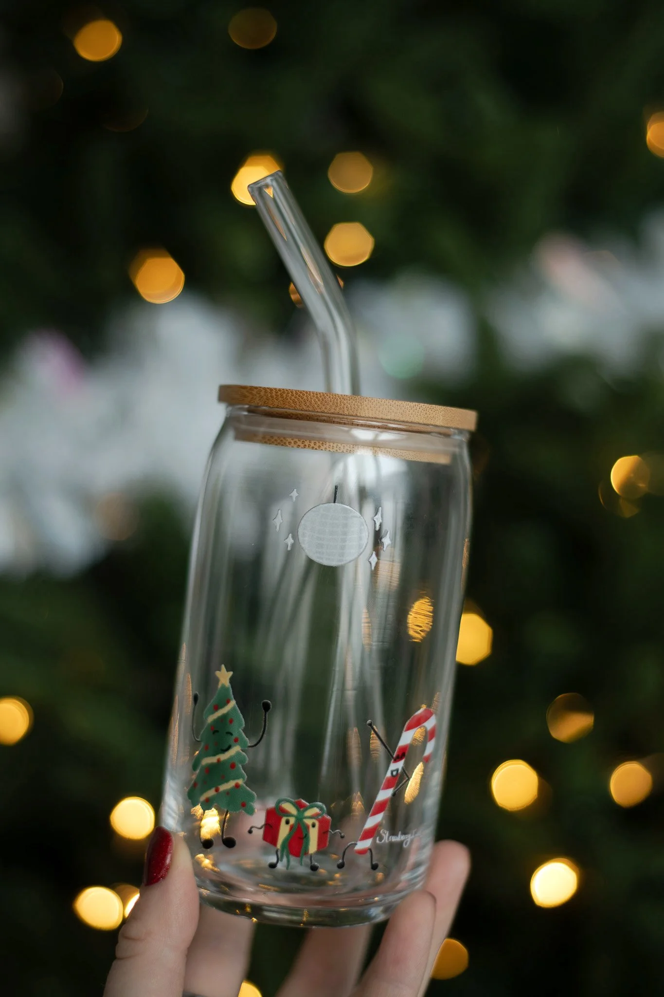 Holiday Boogie - Glass Tumbler