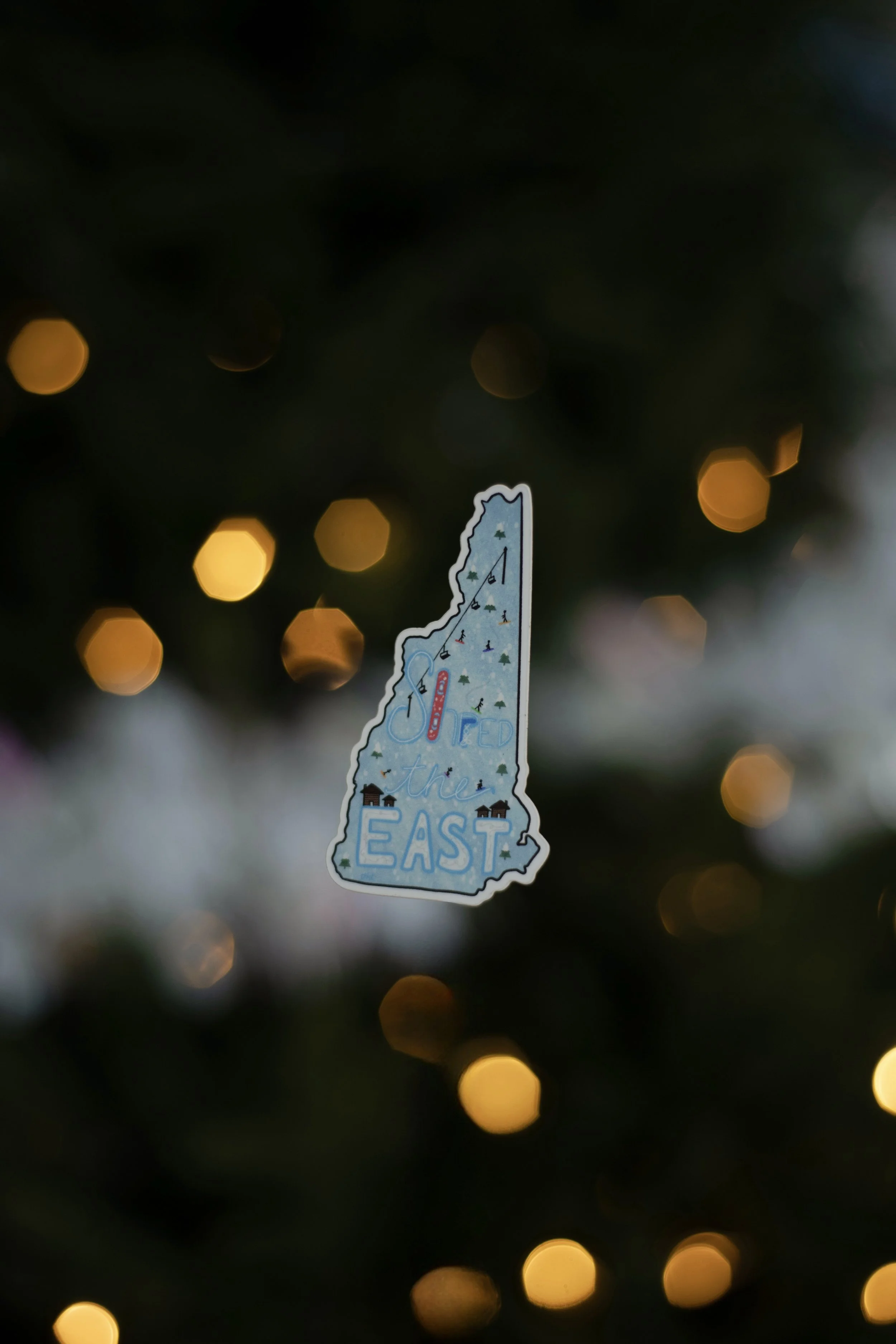 "Shred the East" - NH Sticker