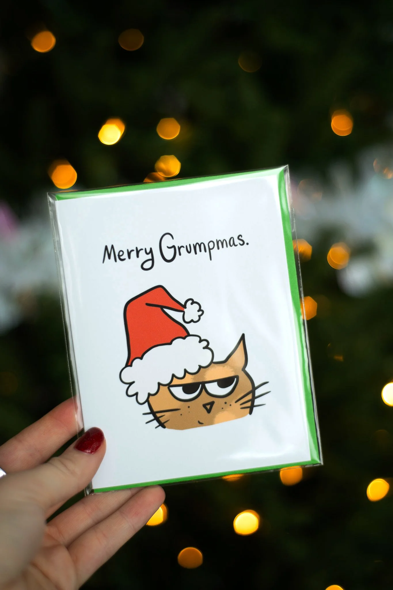 "Merry Grumpmas" - Card