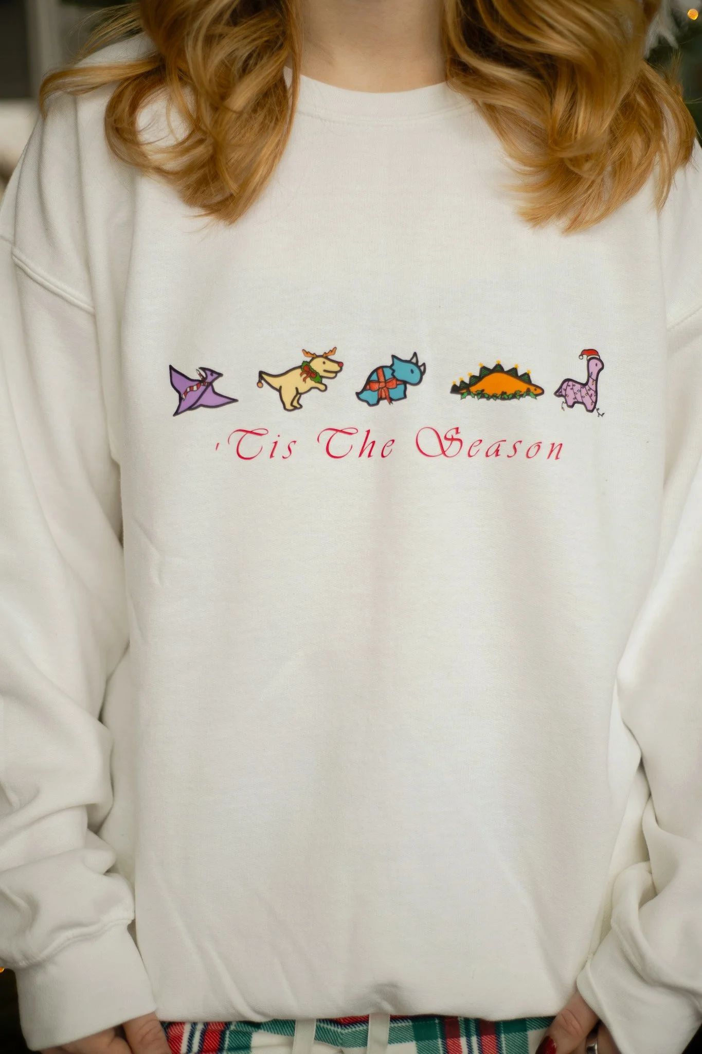 'Tis the Season - Dinosaur Crewneck