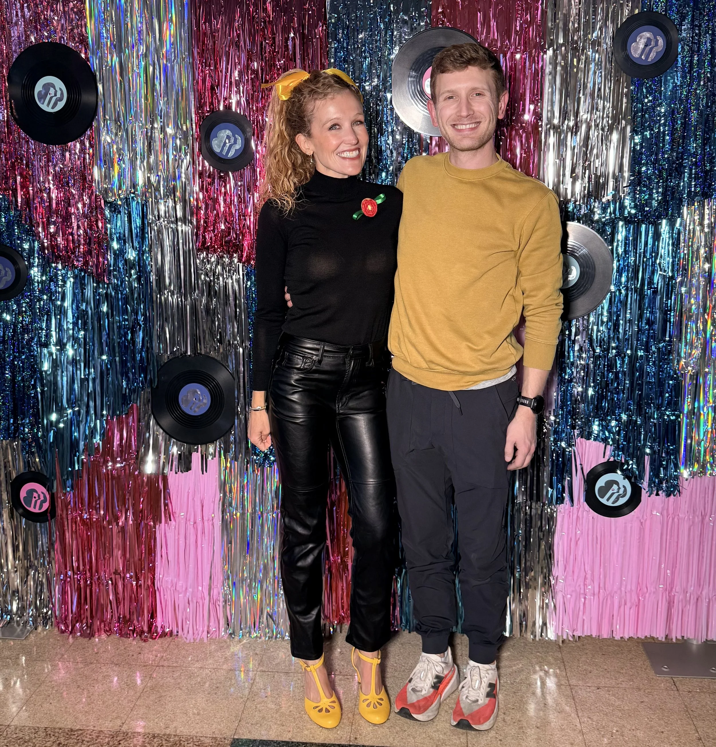 Custom sock hop backdrop in Kansas City, MO