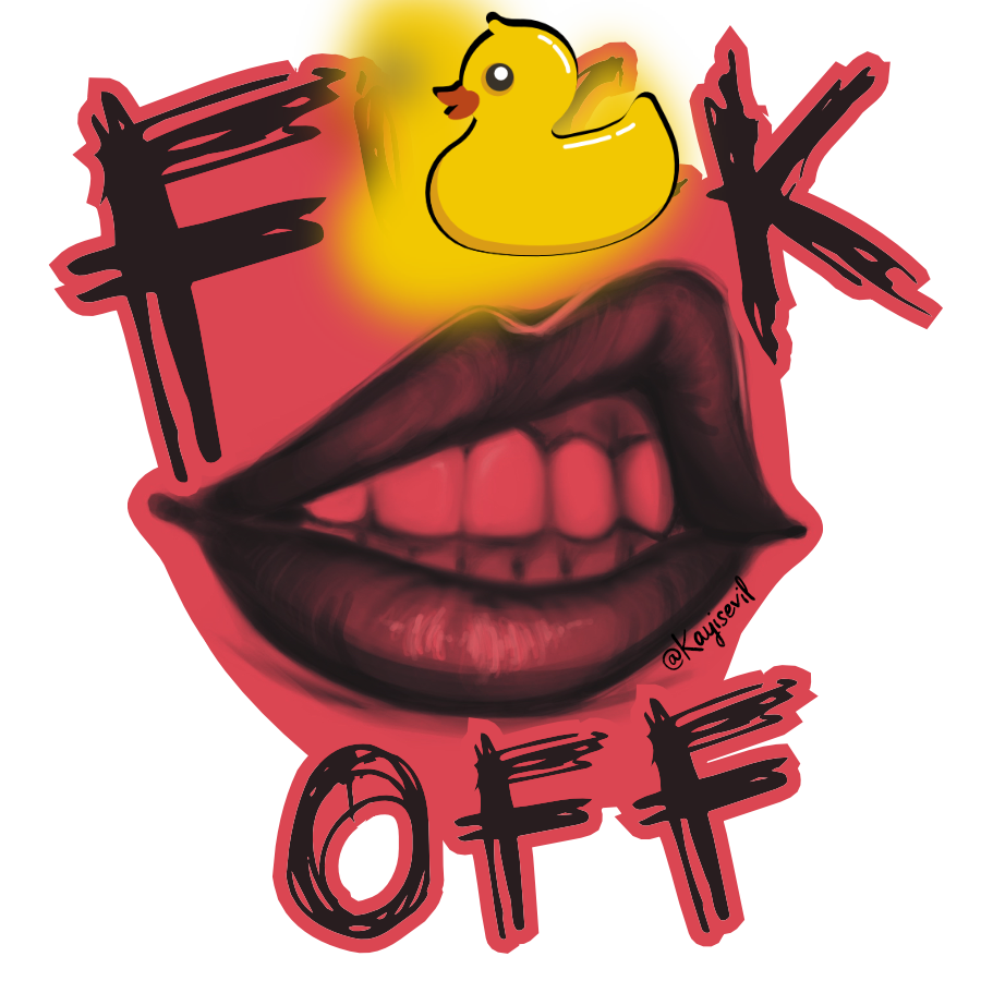 F**k Off - Sticker