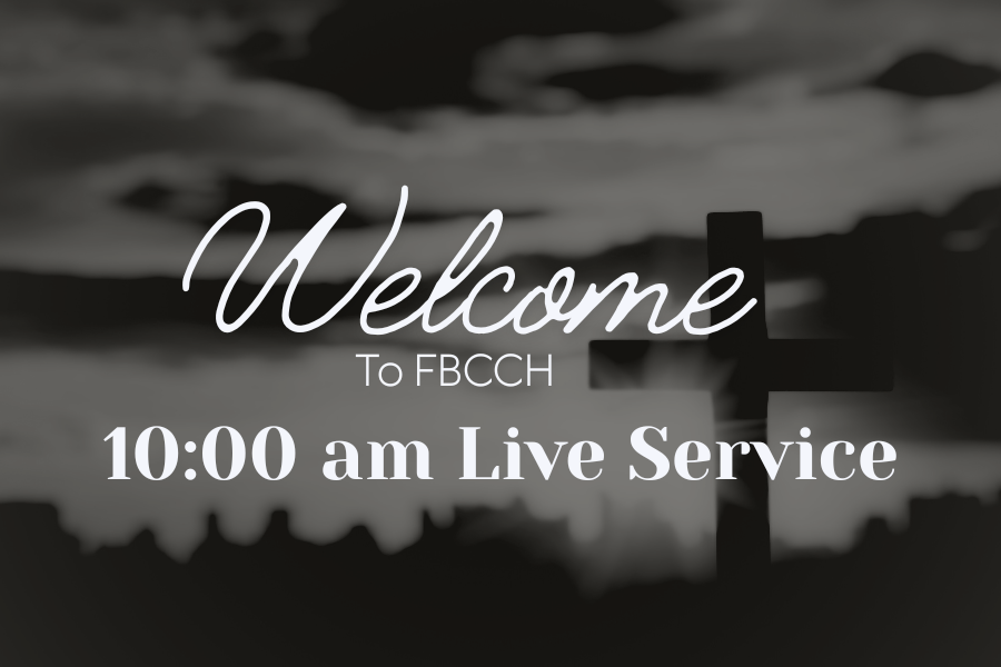 Sunday Service Live - 10:00 am 