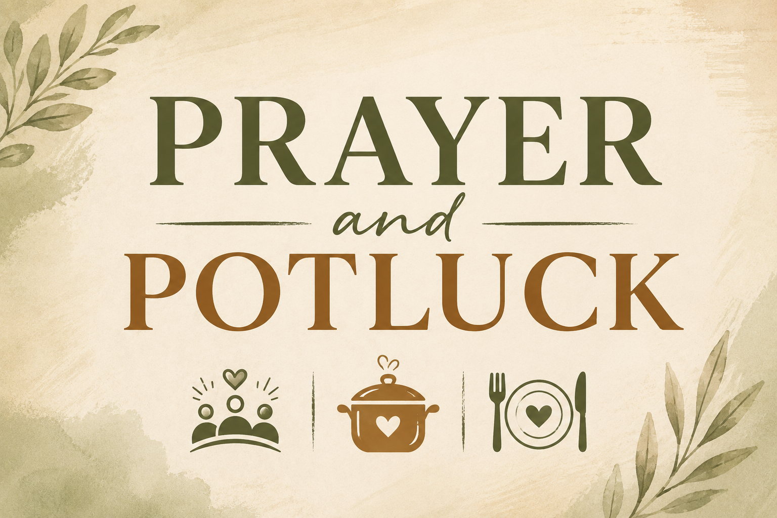 Prayer &amp; Potluck 
