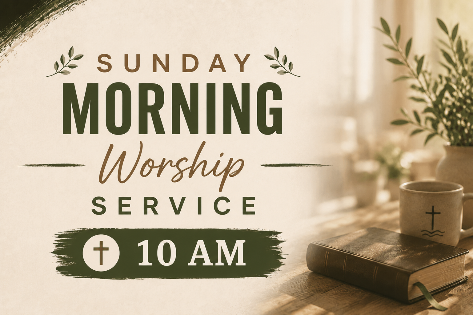 Sunday Service - 10:00 am 