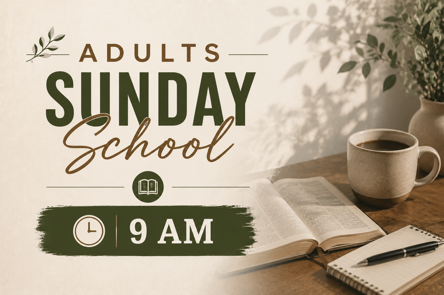 Adult Sunday School 