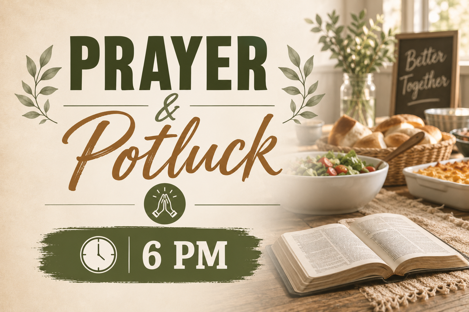 Prayer &amp; Potluck 