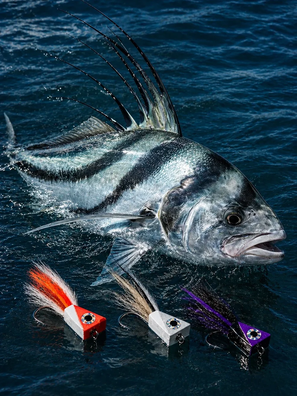 Roosterfish — the predator that defines Megafin's identity and standard