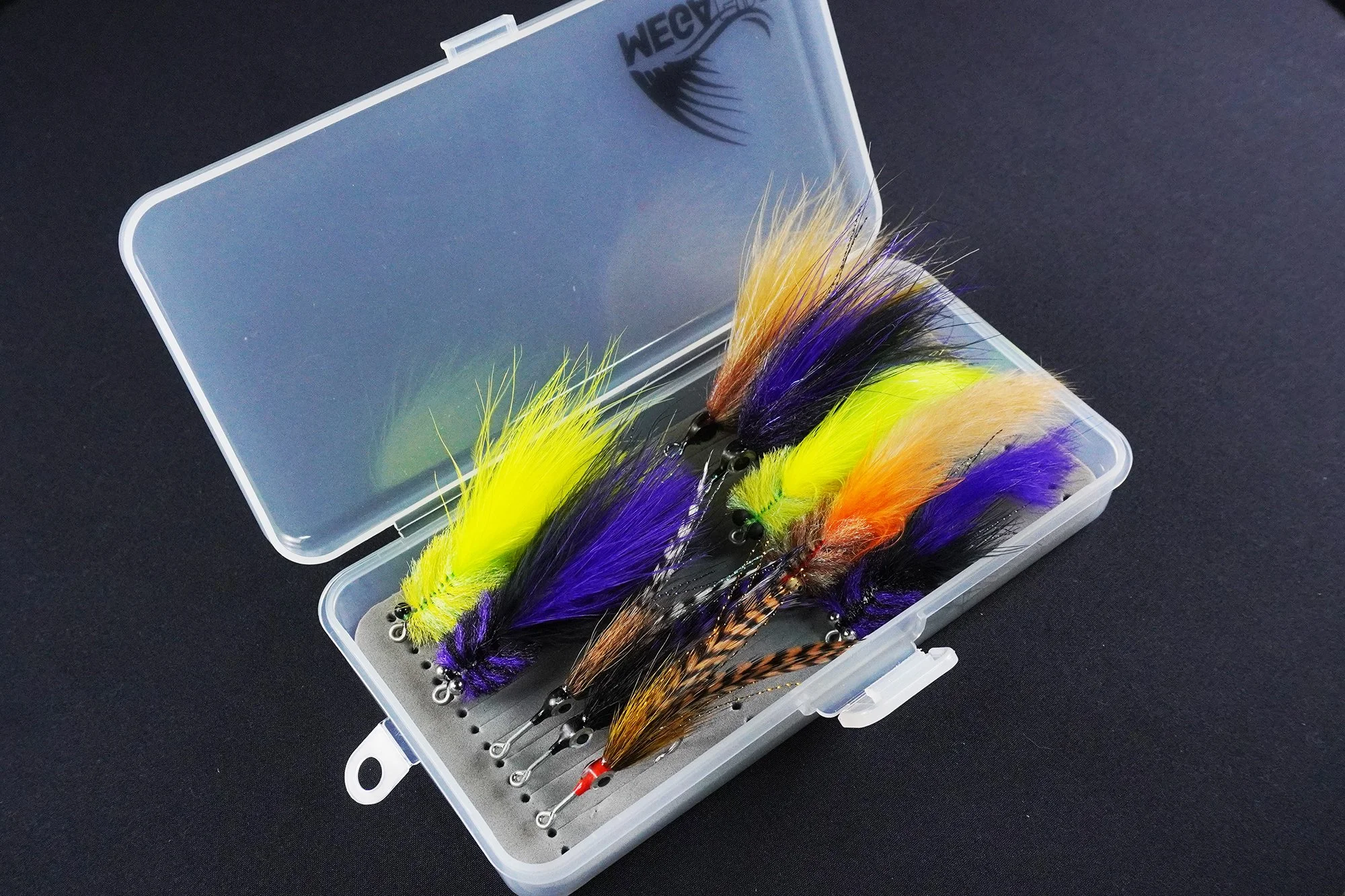 MF Tarpon Roach & Toad fly assortment