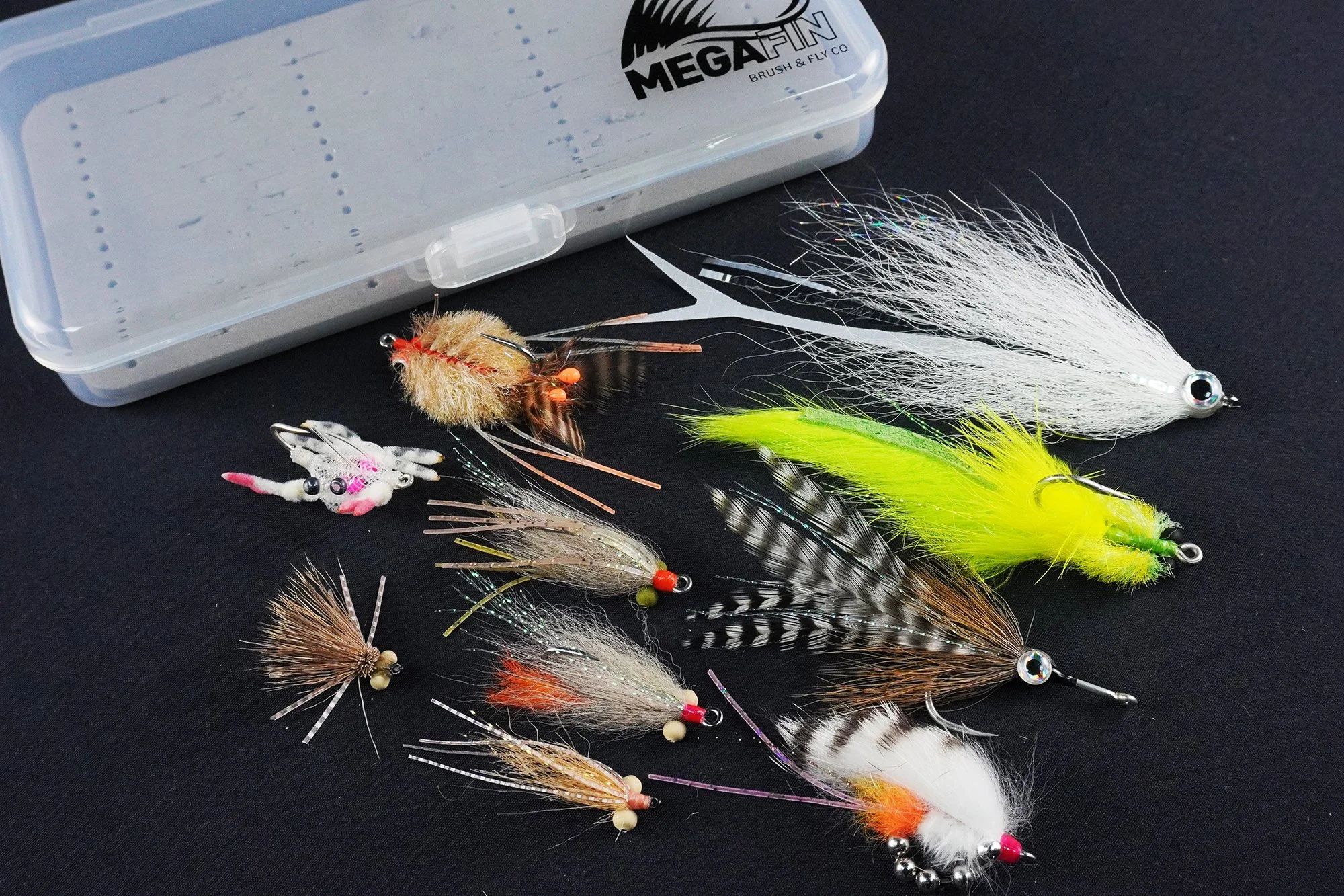 Florida Keys fly assortment — 15 flies for tarpon, permit, bonefish and snook