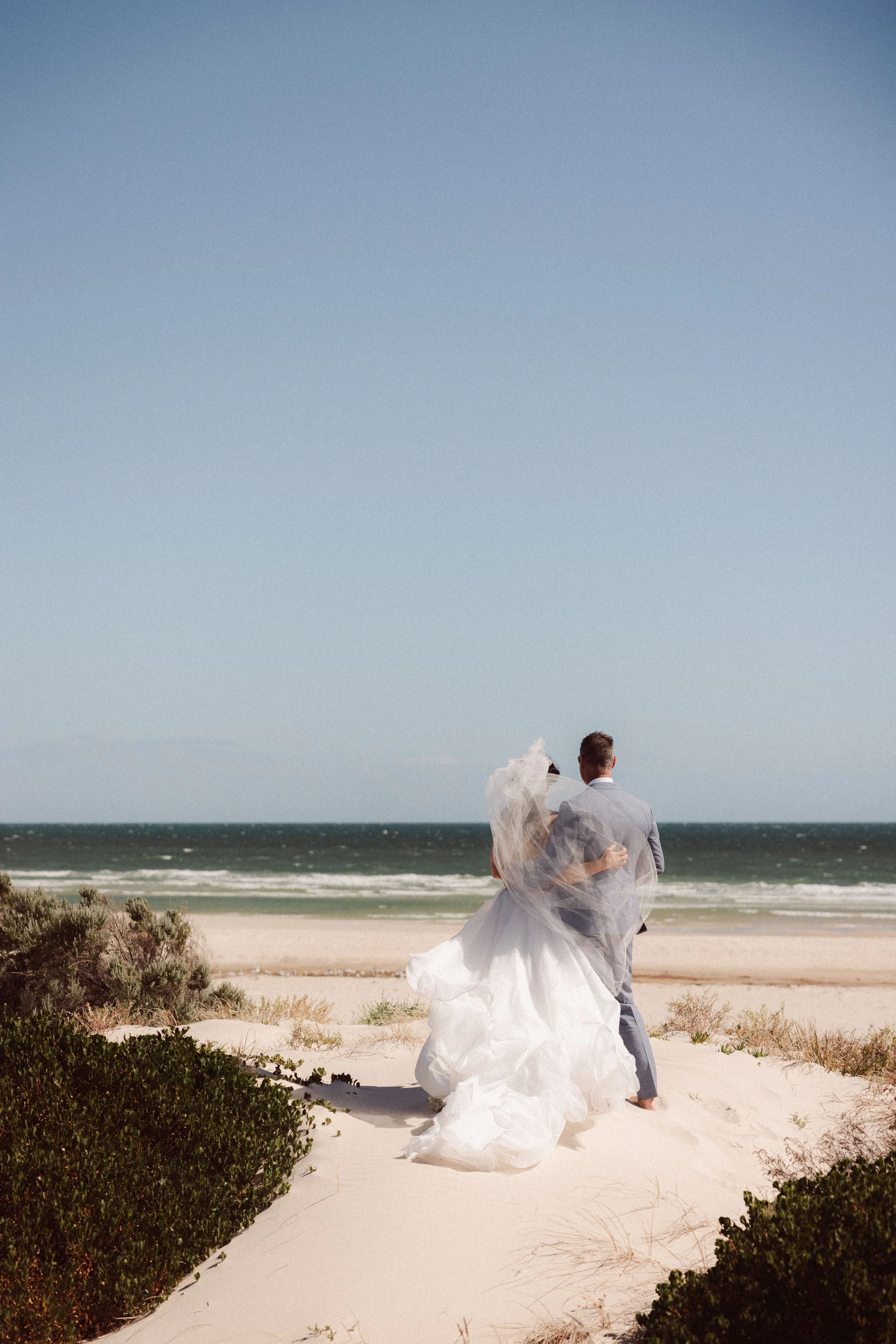N & C Faithwood Chapel - Beach Portrait - Tina the Celebrant