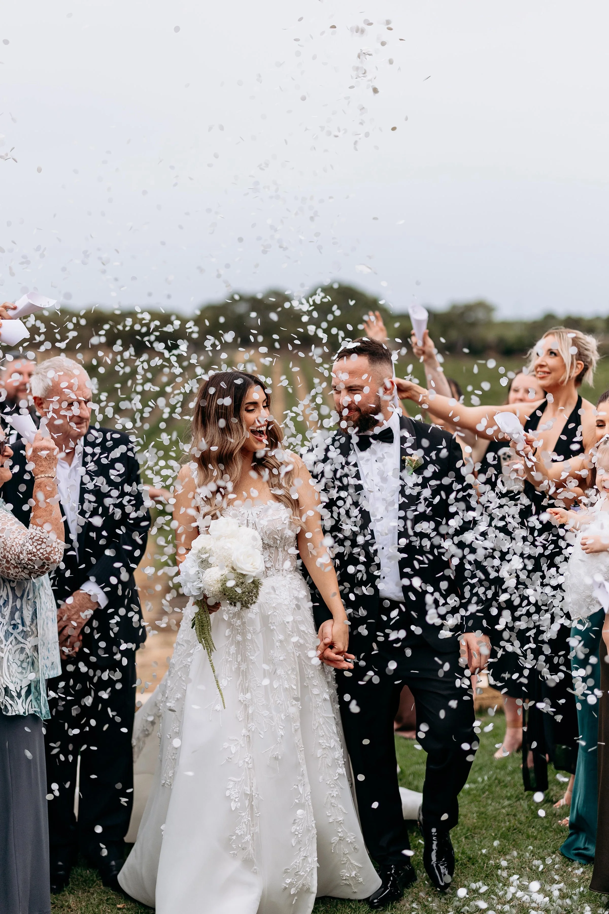 B & Z Josh Huggett Media - Tina the Celebrant - Simon Hackett Winery