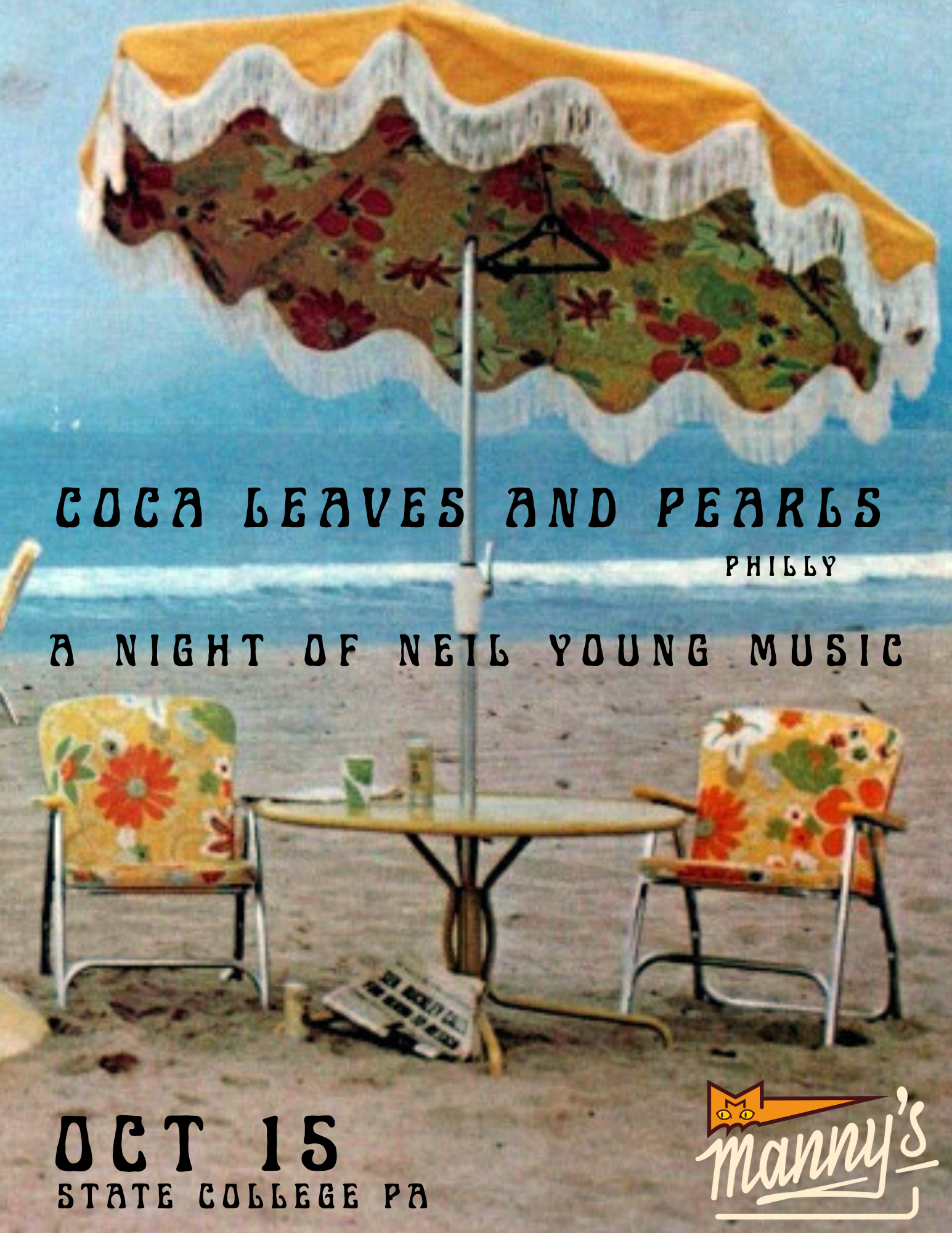 COCA LEAVES AND PEARLS (PHILLY) MUSIC OF NEIL YOUNG