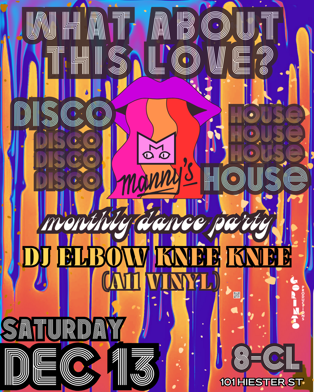 WHAT ABOUT THIS LOVE? MONTHLY DANCE PARTY