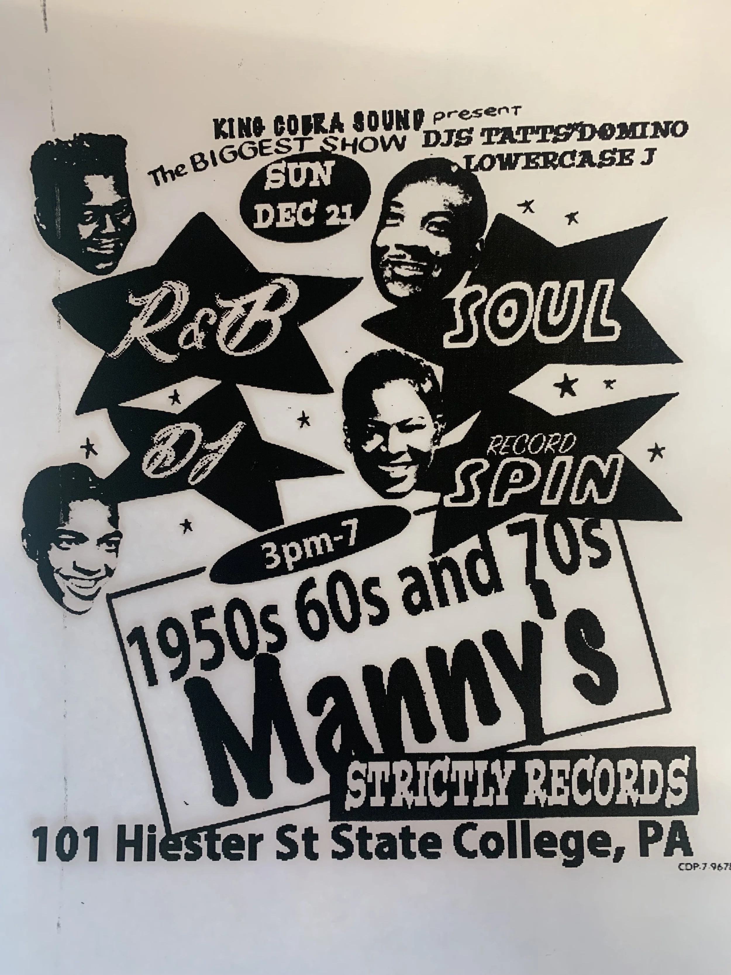 KING COBRA SOUND PRESENT: 50'S-70'S SOUL 