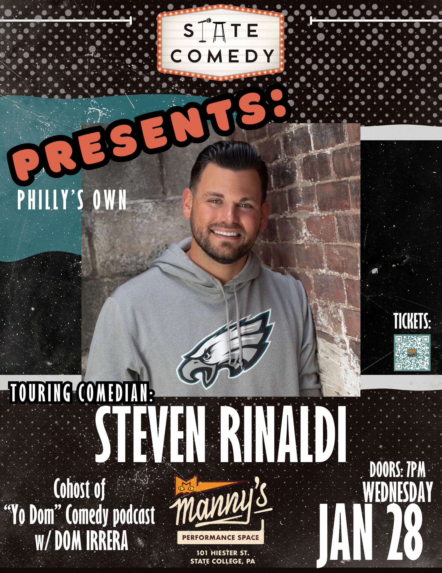 State Comedy Presents: Steven Rinaldi