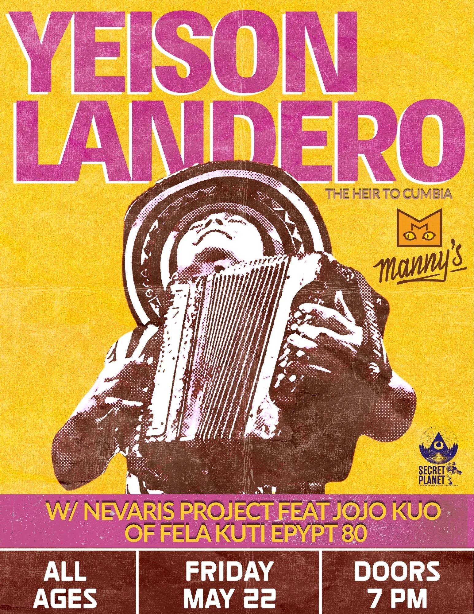 SECRET PLANET // YEISON LANDERO (COLOMBIA) W/ NEVARIS PROJECT  (FEAT JOJO KUO)