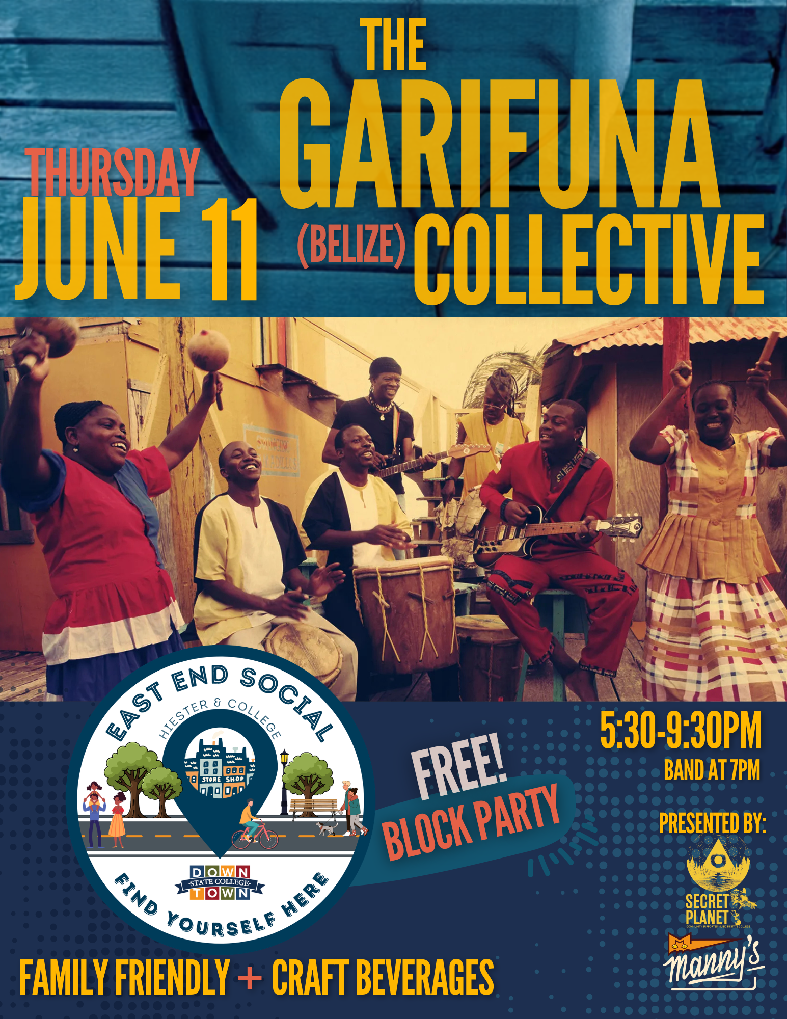 SECRET PLANET/ GARIFUNA COLLECTIVE (FREE!)