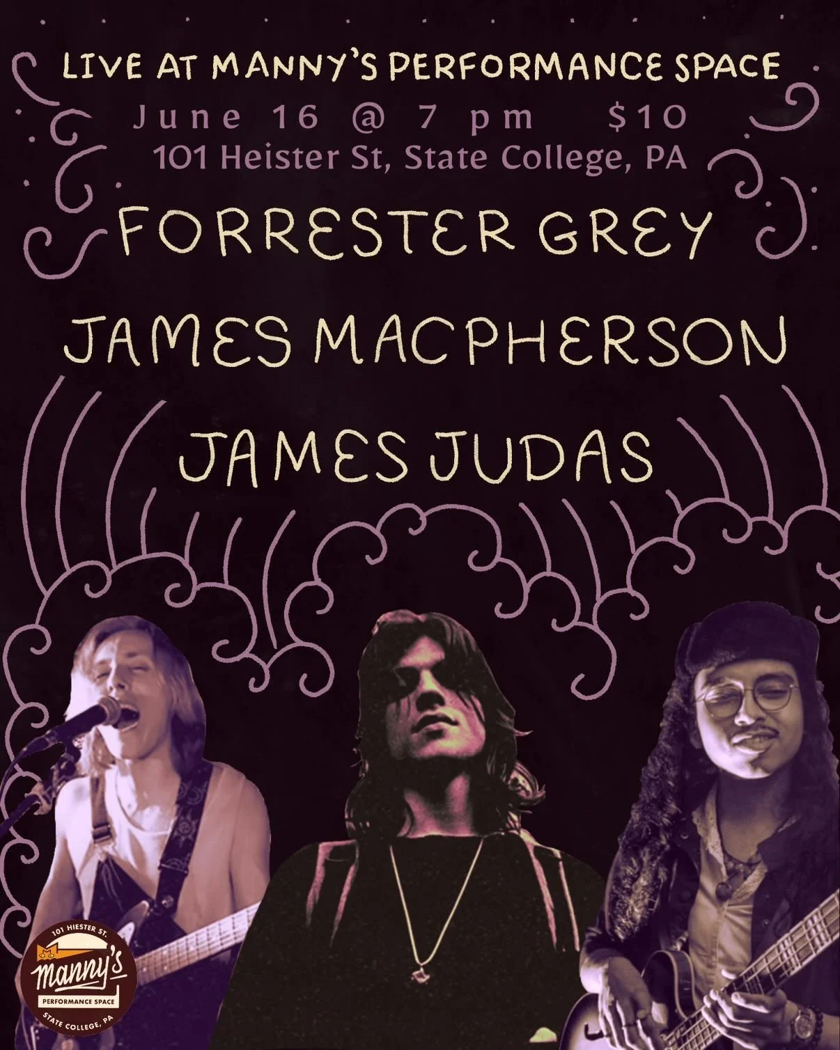 Forrester Grey, James Macpherson , James Judas