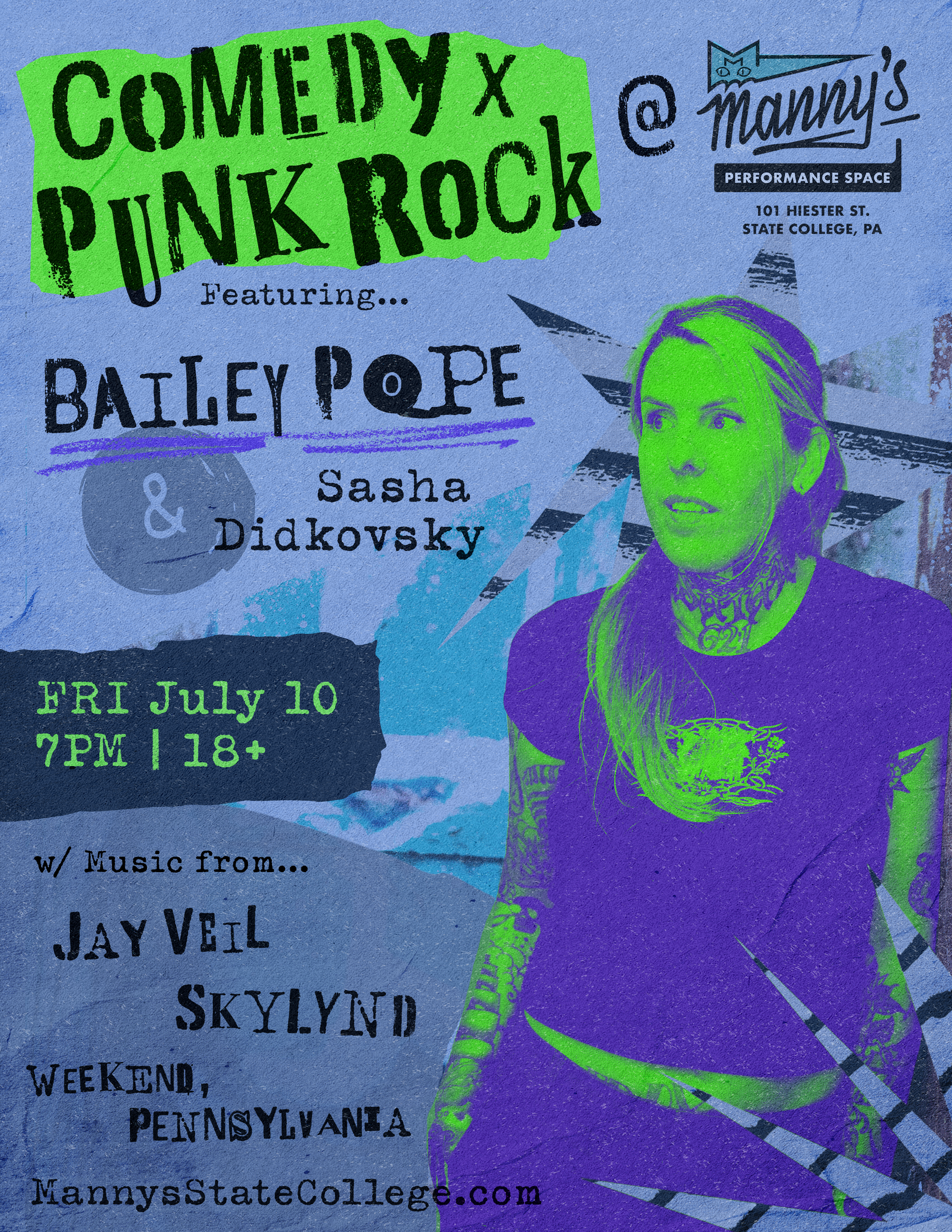BAILEY POPE (COMEDY X ROCK N' ROLL)