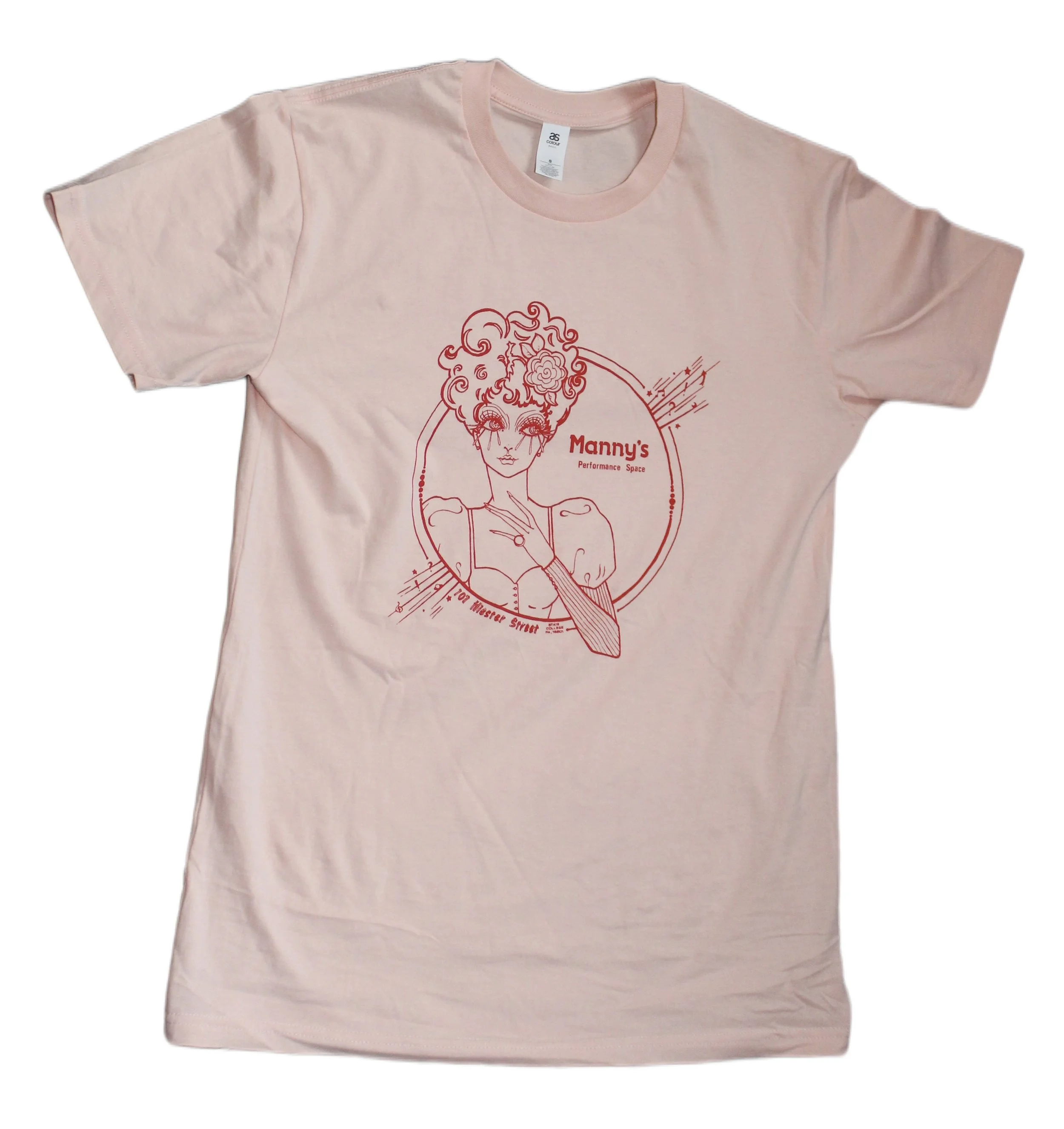 Manny’s Unisex Pink Artist T-Shirt