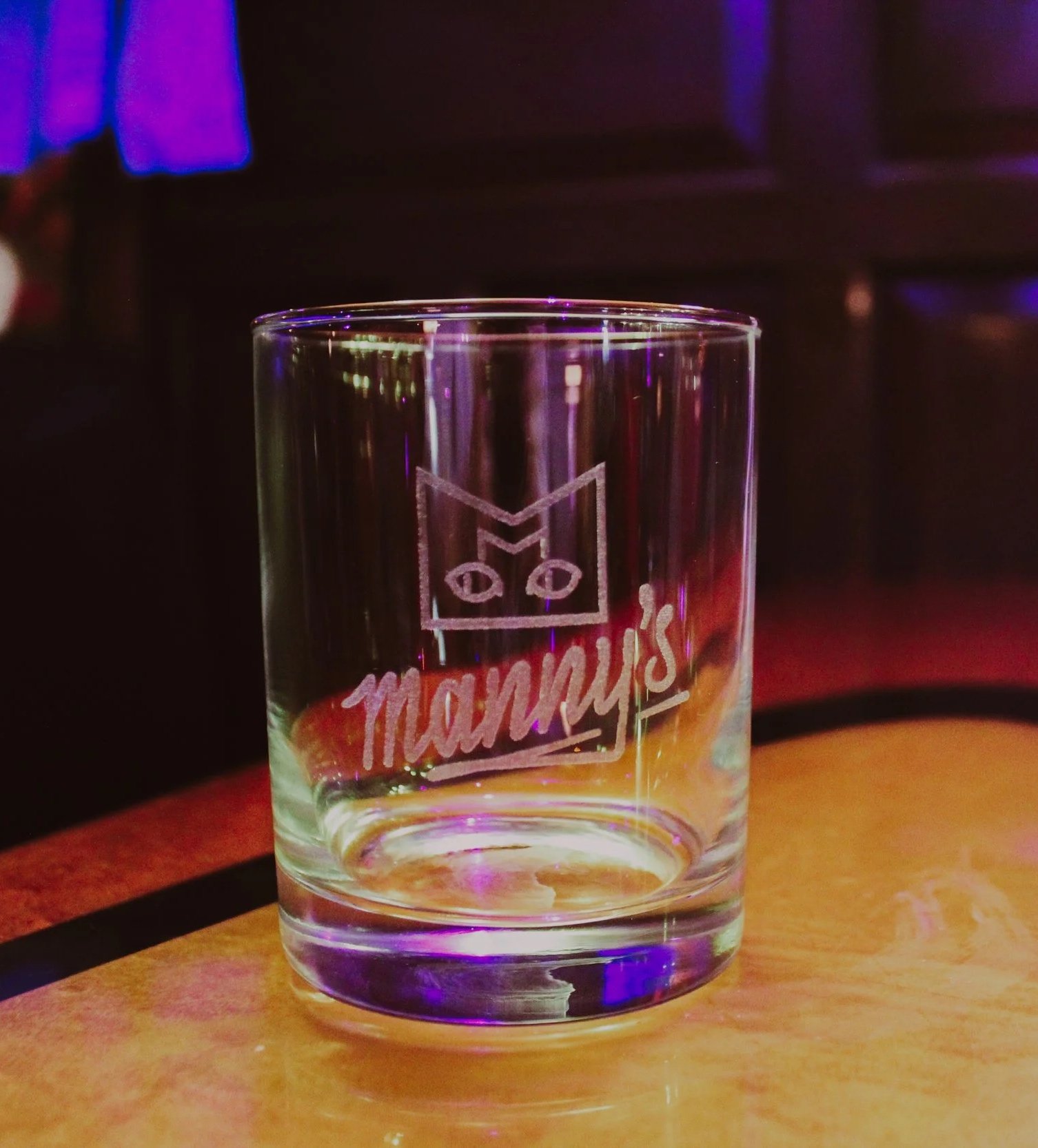 Manny's Rocks Glass
