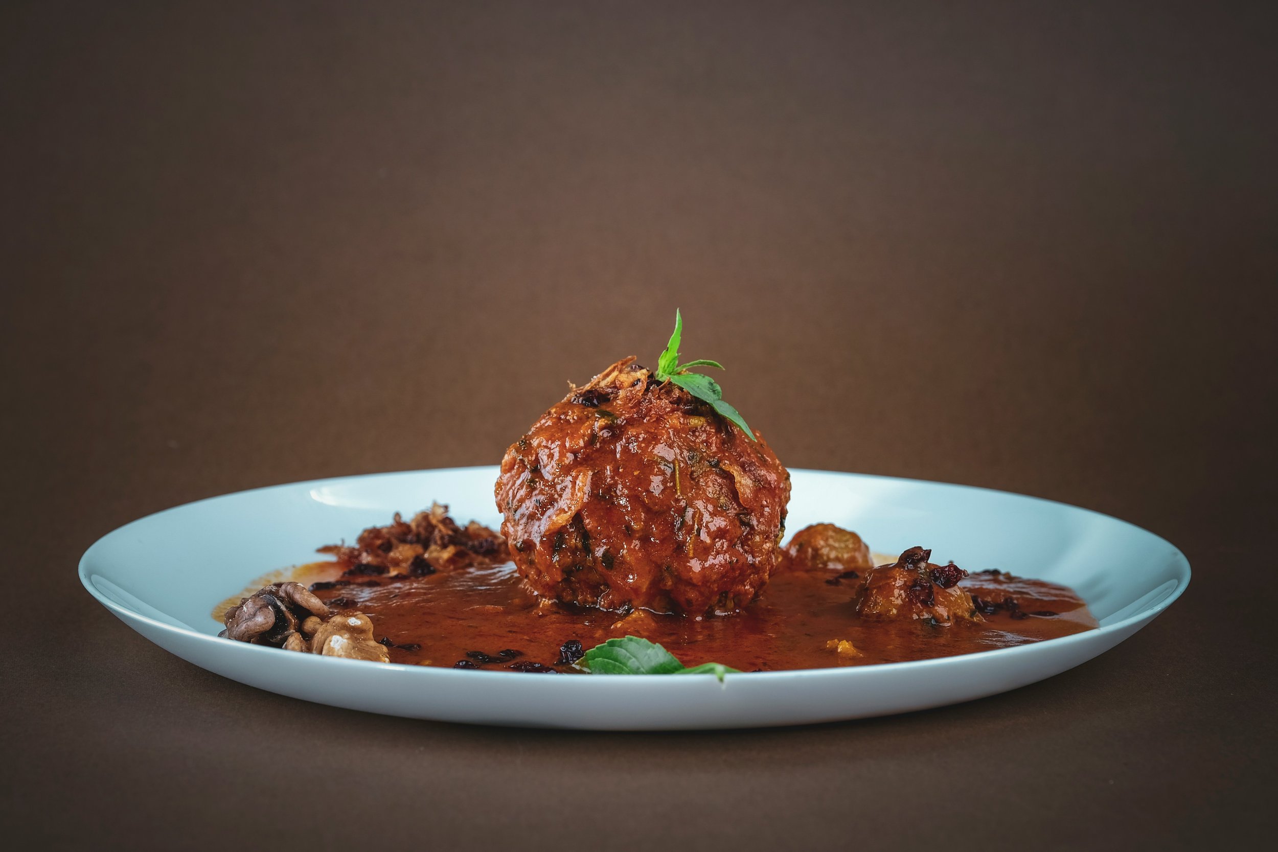 No-fry Meatballs &amp; From Scratch Red Sauce