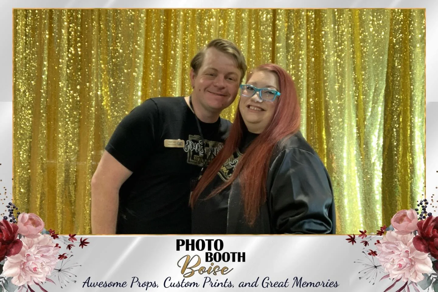 Look how cute my supportive husband and I are! 

Anyway the first 2 prizes I&rsquo;ll be giving away at my booth are a choice between 1 extra hour of coverage or a separate couples/bridal session (who doesn&rsquo;t want a photoshoot dedicated to just