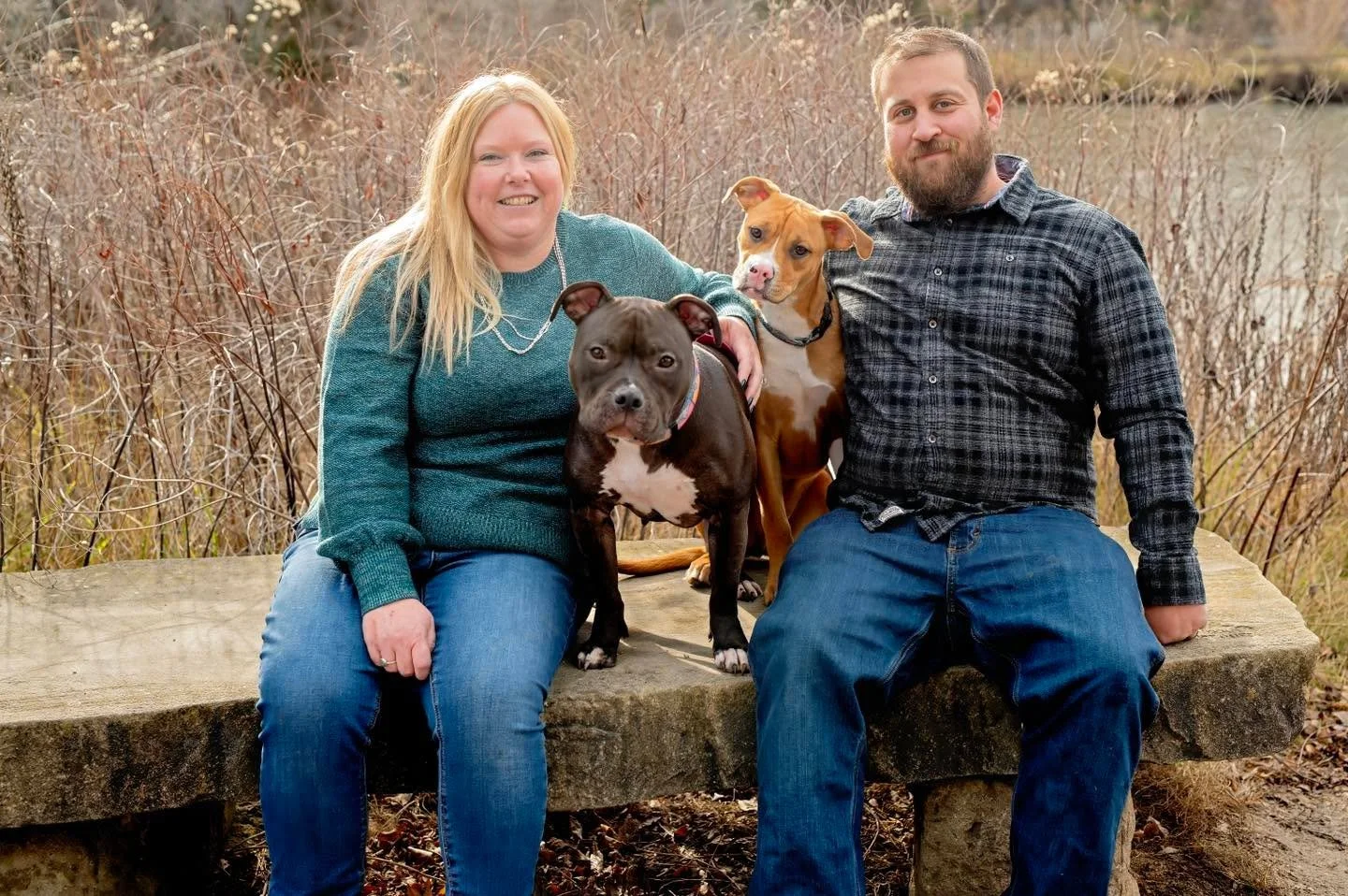 I have been slacking on posting my work for 2026.
So let&rsquo;s start with my first session of the year.
Danielle and Ben have had their photos done by me a few times and this time I got their sweet pups to pose for the camera.

These images were ta