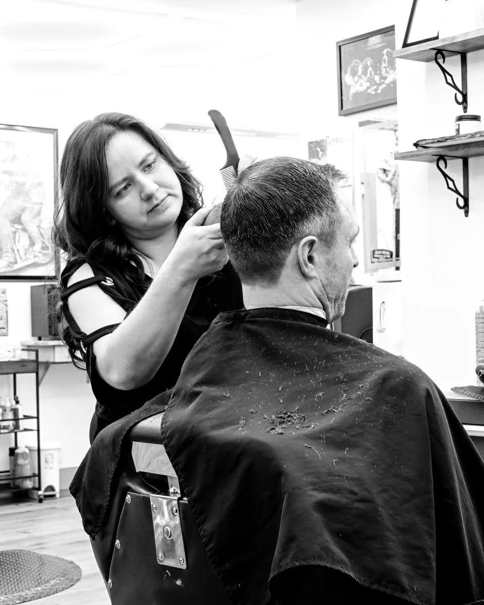 I&rsquo;ve done photos for Ashana since she hired me for her wedding in 2020. Now I get to watch her grow her business. I got to capture her at work for these branding/promo day photos.

Ashana works out of Keystone Barbershop in Boise Idaho