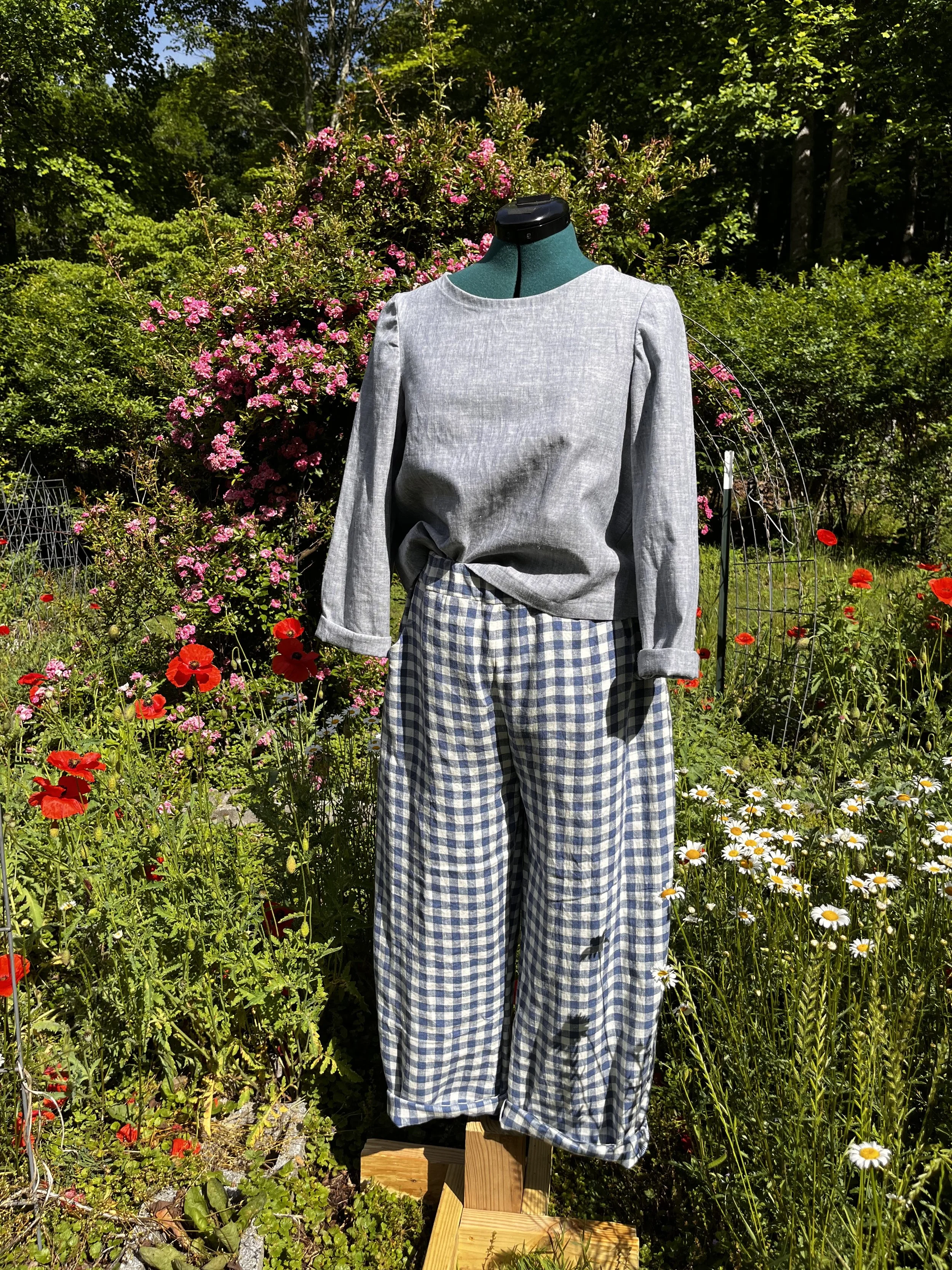 Linen Lantern  Trousers
