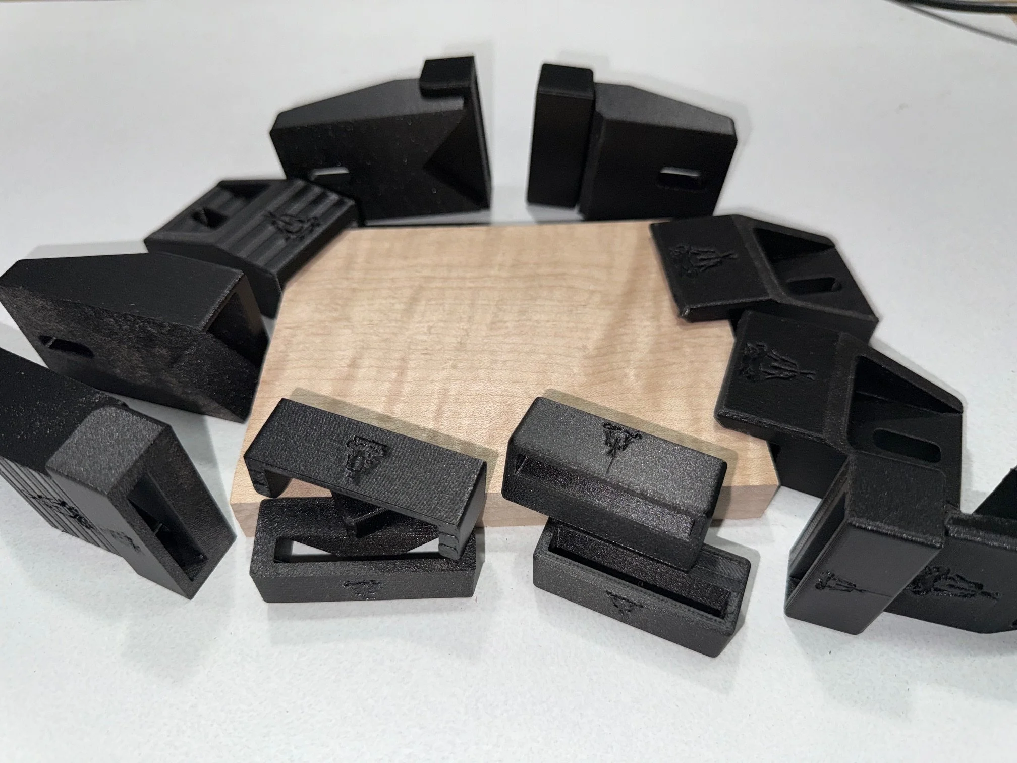 CNC Toe Clamp-4 pack, 8 piece set with stock reducing attachments!