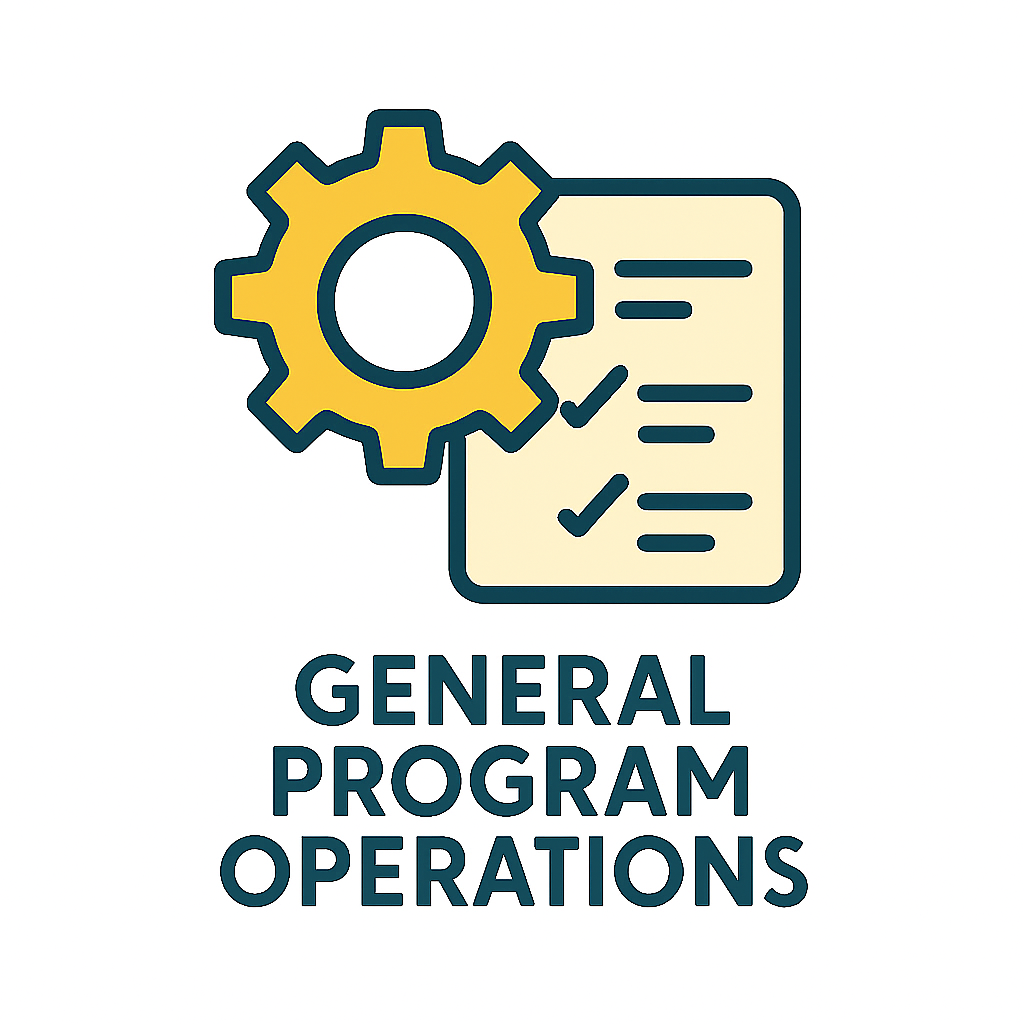General Program Operations