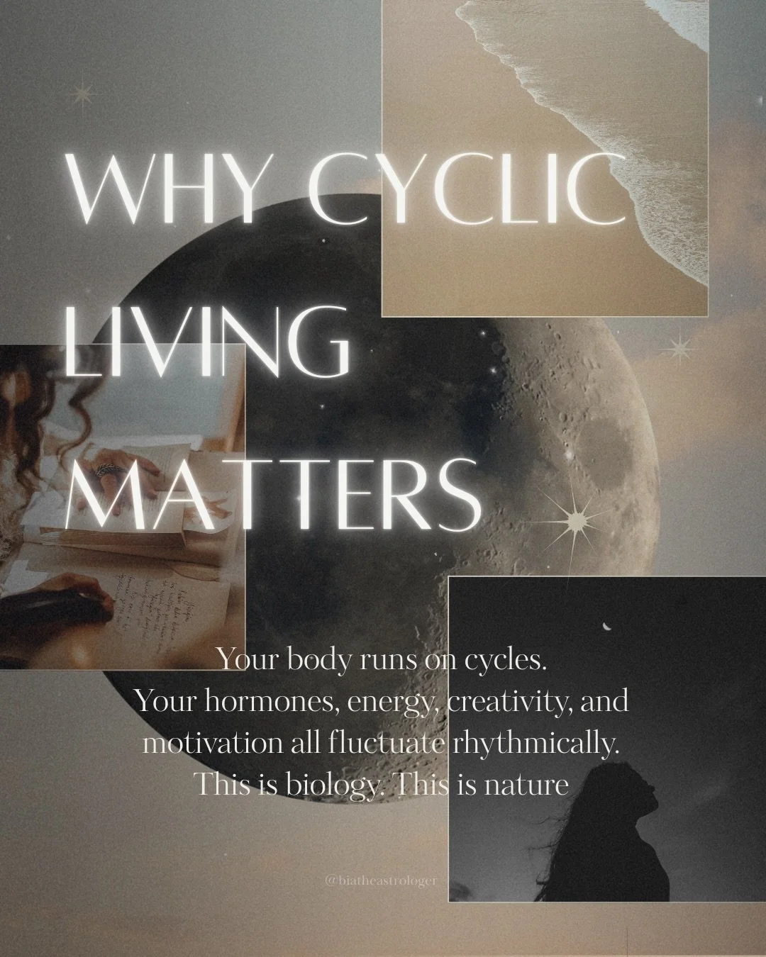 In 2026, I want to help you move through the year with alignment and grounding.
A personalized guide to each New Moon, Full Moon, and eclipse of the year through the lens of wellbeing, mindset, and alignment. Join my email list to be the first one to