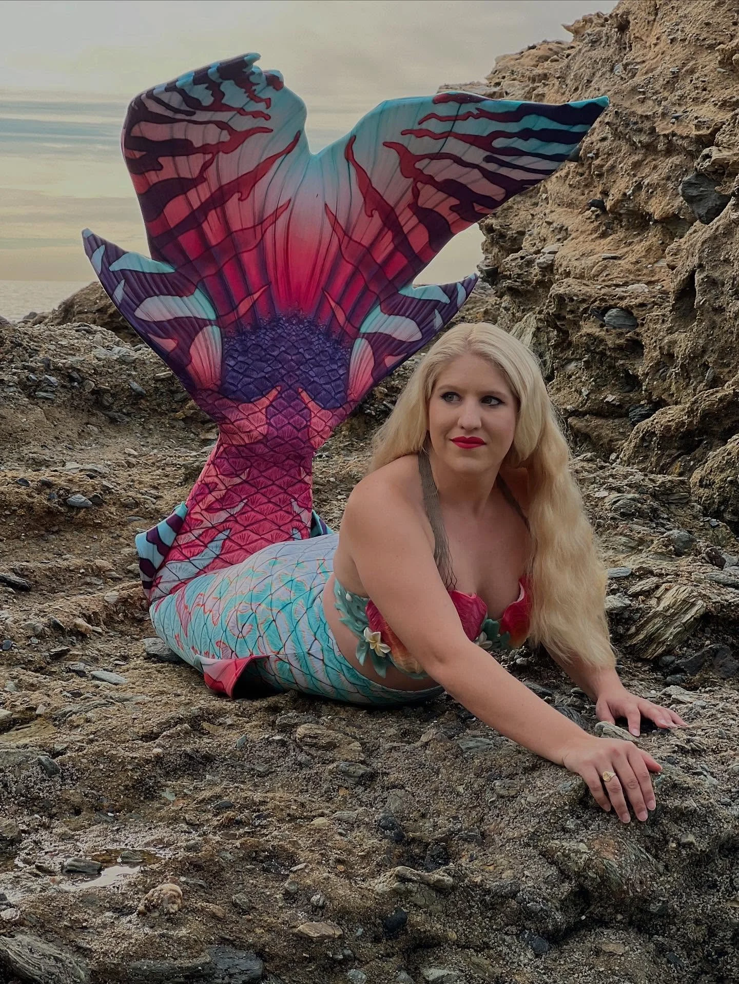 Tail in the water, heart in the deep.  #MermaidVibes
#UnderwaterMagic
#MermaidLife
#Finspired
#SwimWithPurpose
#TailGoals
#OceanQueen
#FintasticAdventures
#MyMermaidJourney
#SeaYouThere