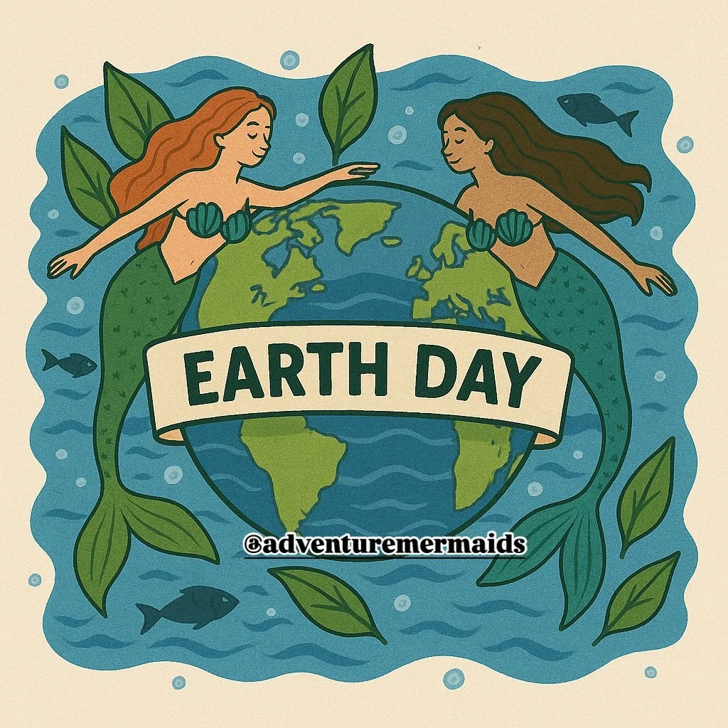 Happy Earth Day from under the sea!
Let&rsquo;s honor our beautiful blue planet and protect the oceans, the creatures, and the magic that make it so special. Every day is Earth Day when you&rsquo;re an @adventuremermaids #AdventureMermaids 

#EarthDa